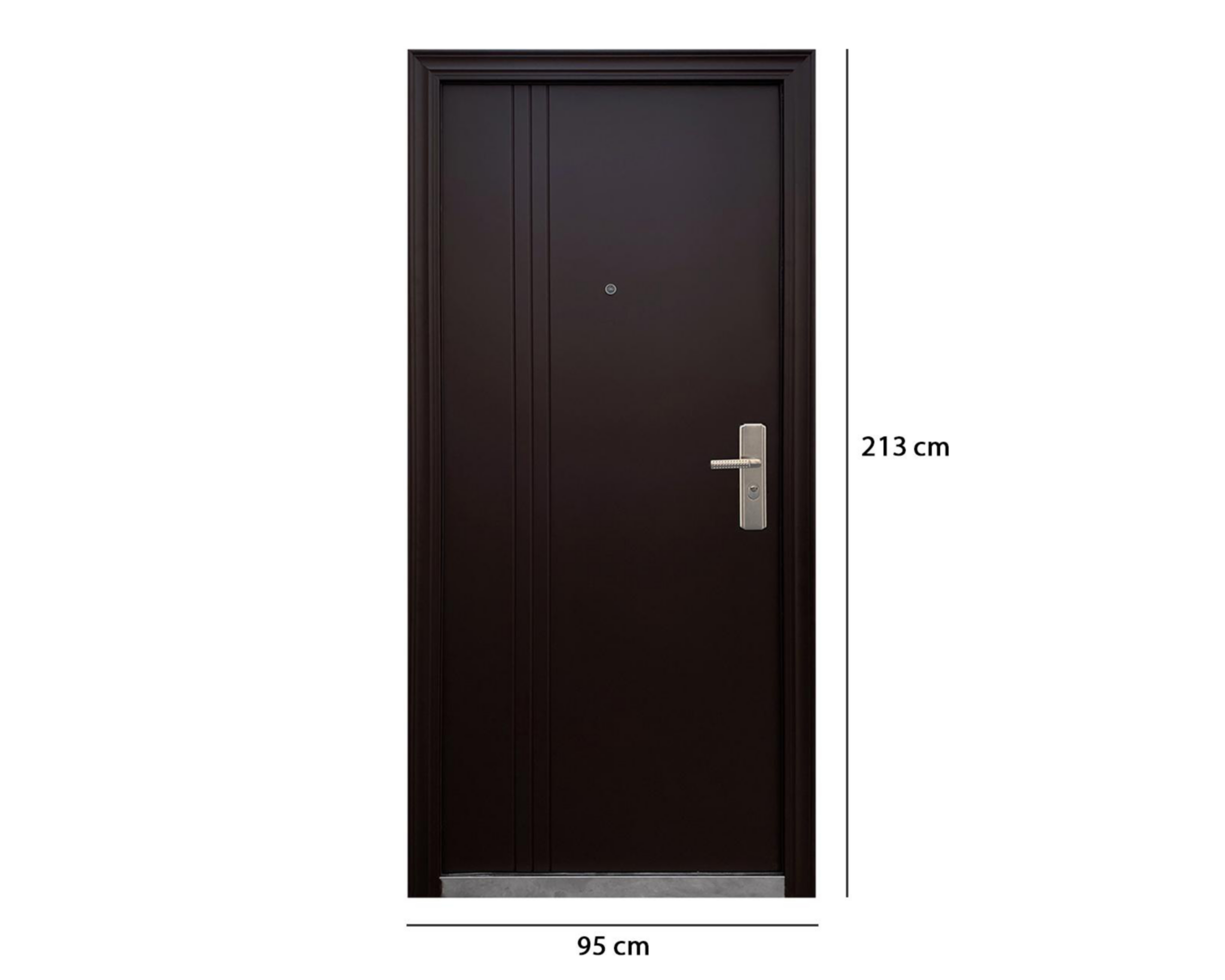 Foto 8 pulgar | Puerta Protecto HOME de Acero para Exterior de 95 x 213 cm