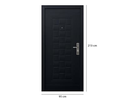 Foto 7 | Puerta Protecto Home de Acero para Exterior 95 x 213 cm