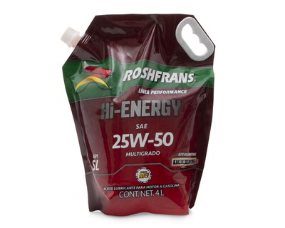 Foto 1 | Aceite para Motor Multigrado Roshfrans Hi-Energy 4 L
