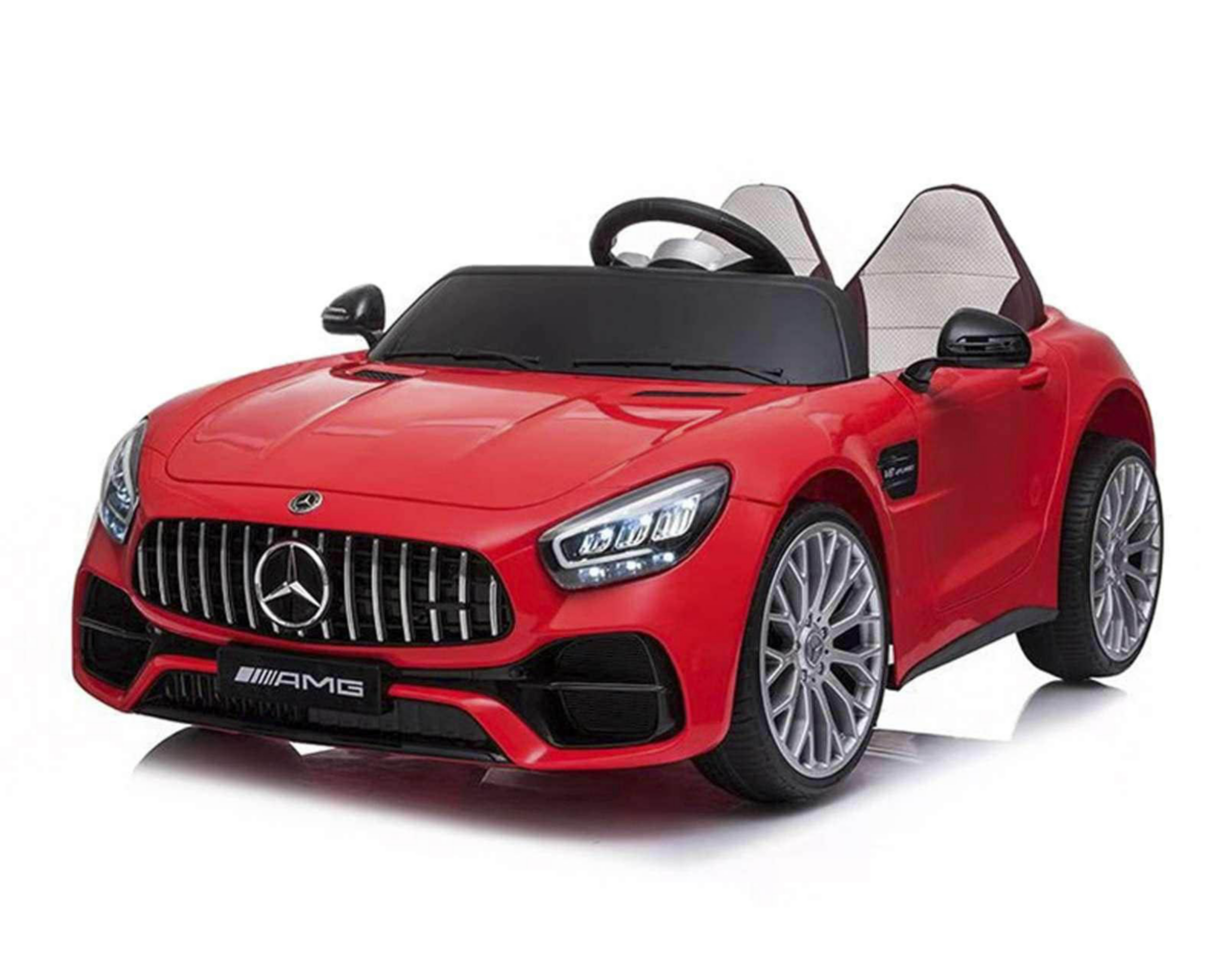 Foto 2 pulgar | Montable Eléctrico Mercedes Benz Rojo