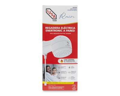 Foto 6 | Regadera Eléctrica Iusa Rain con Control de Temperatura