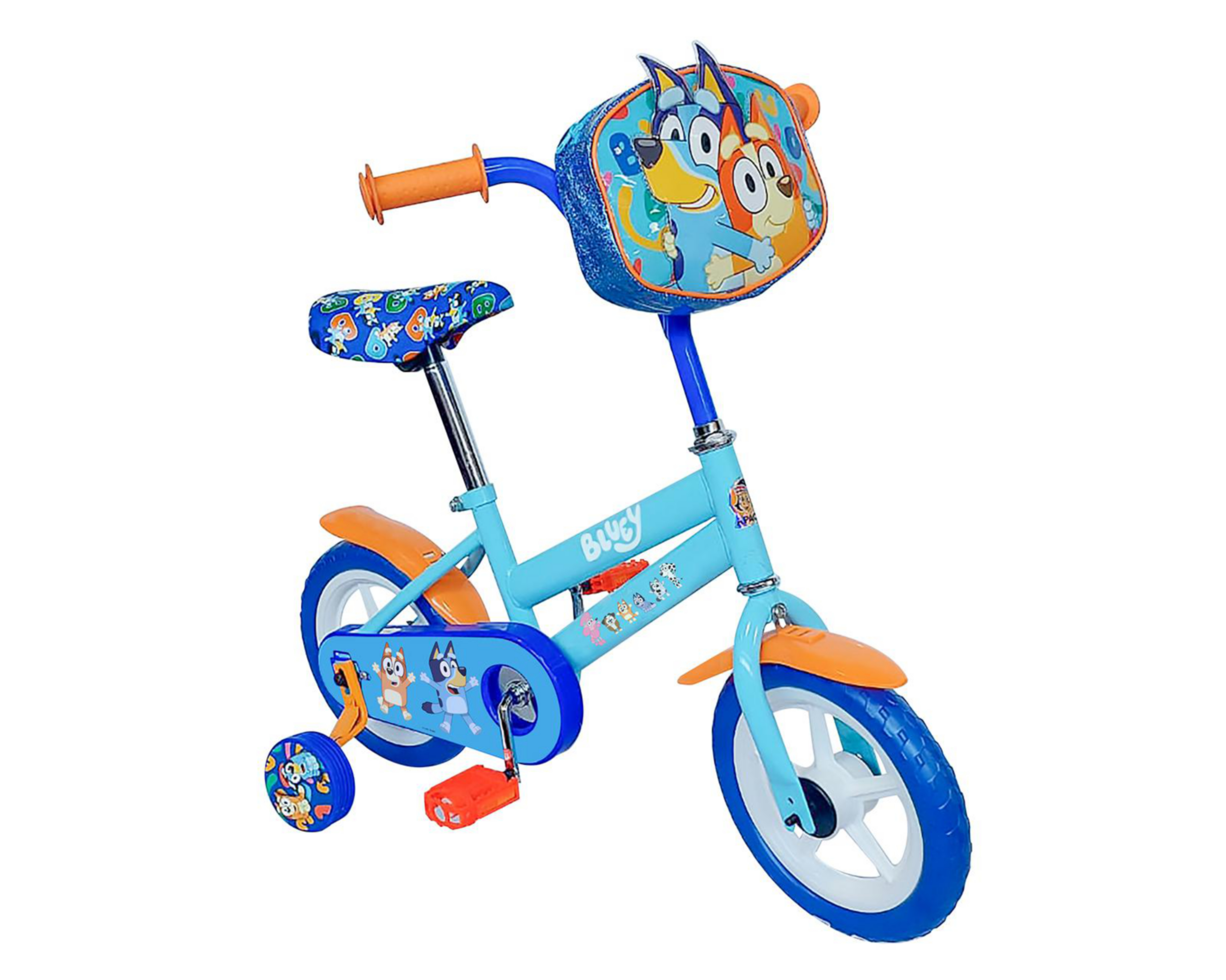 Foto 2 pulgar | Bicicleta Infantil Apache Bluey Rodada 12 Azul