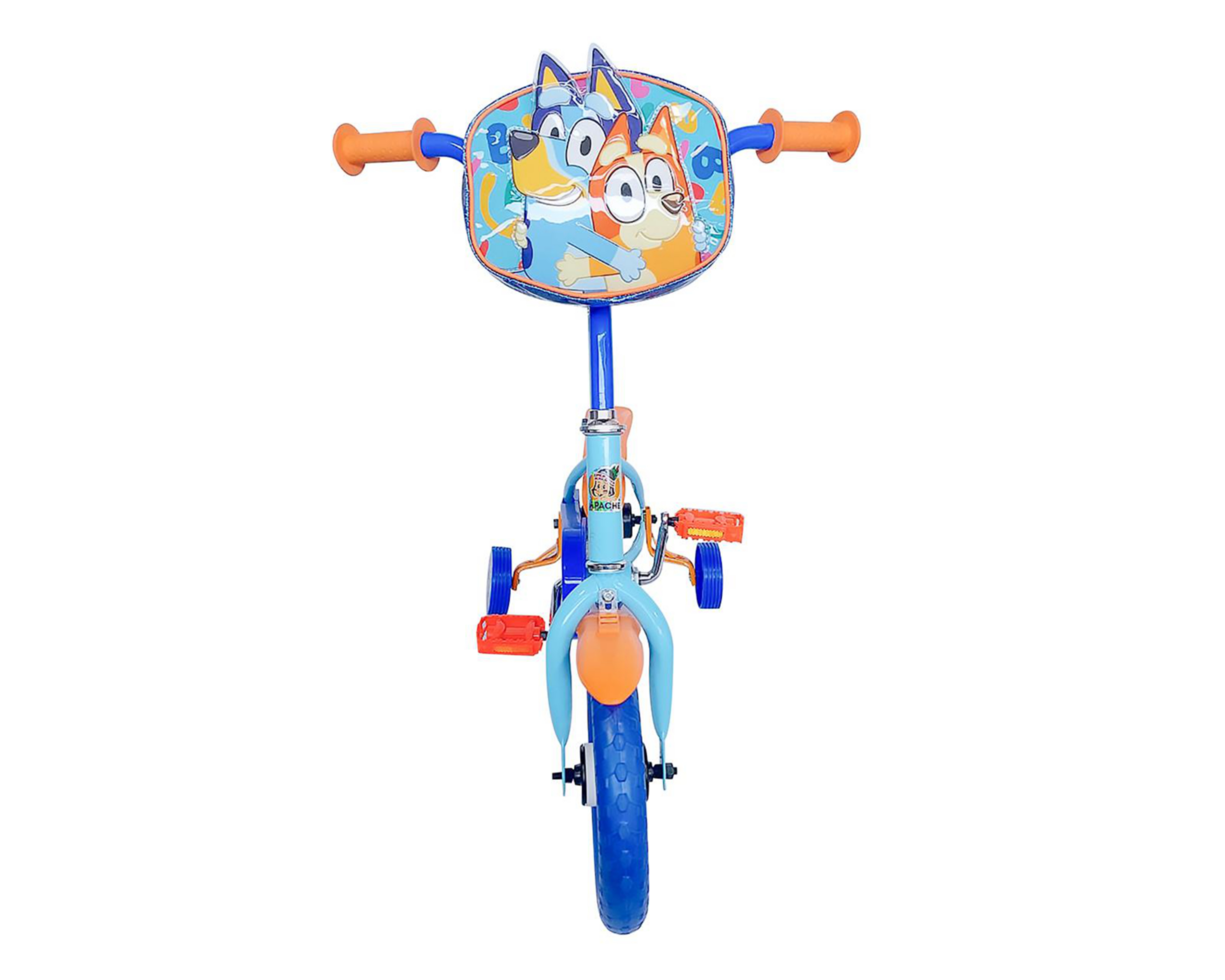 Foto 3 pulgar | Bicicleta Infantil Apache Bluey Rodada 12 Azul