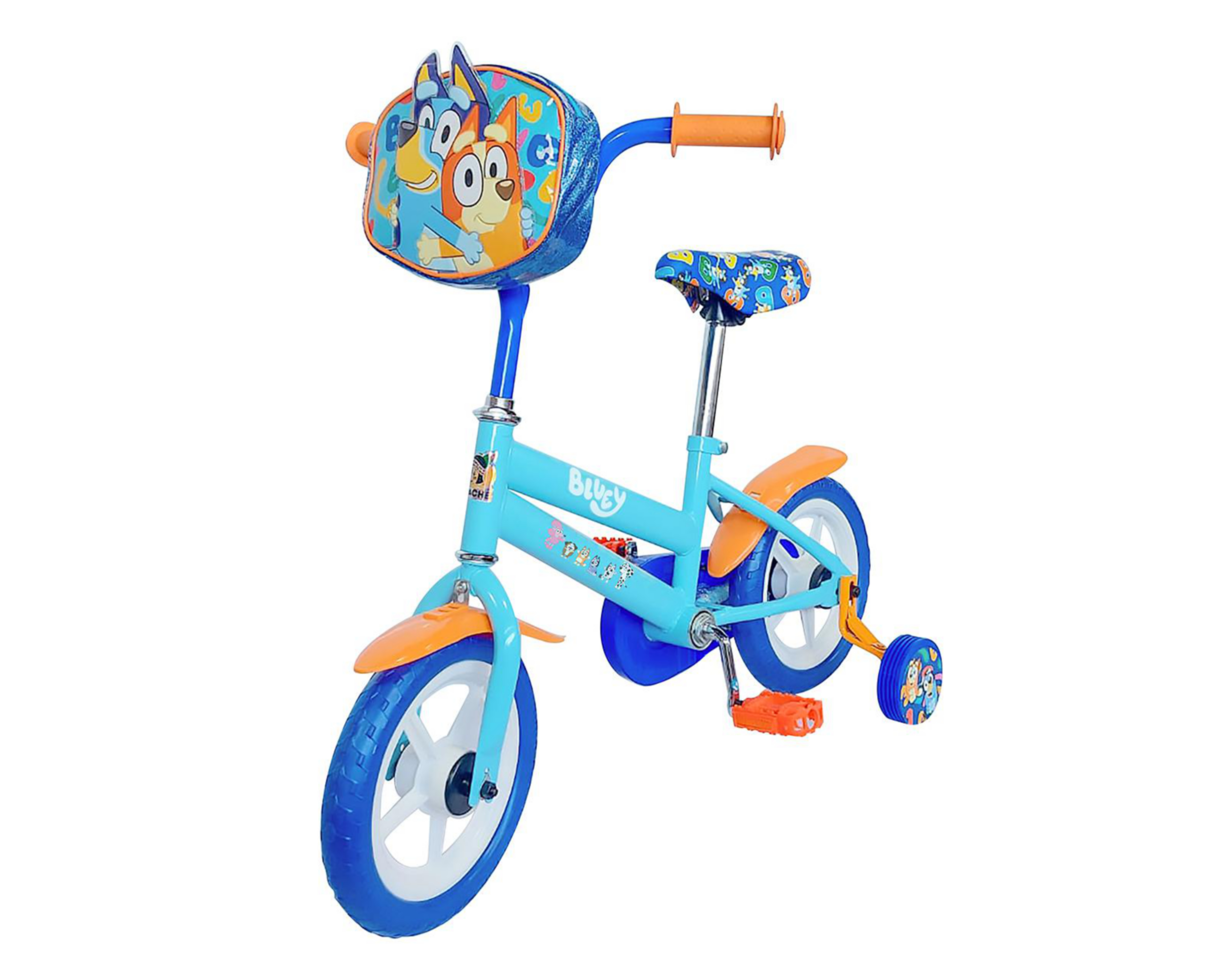 Foto 4 pulgar | Bicicleta Infantil Apache Bluey Rodada 12 Azul