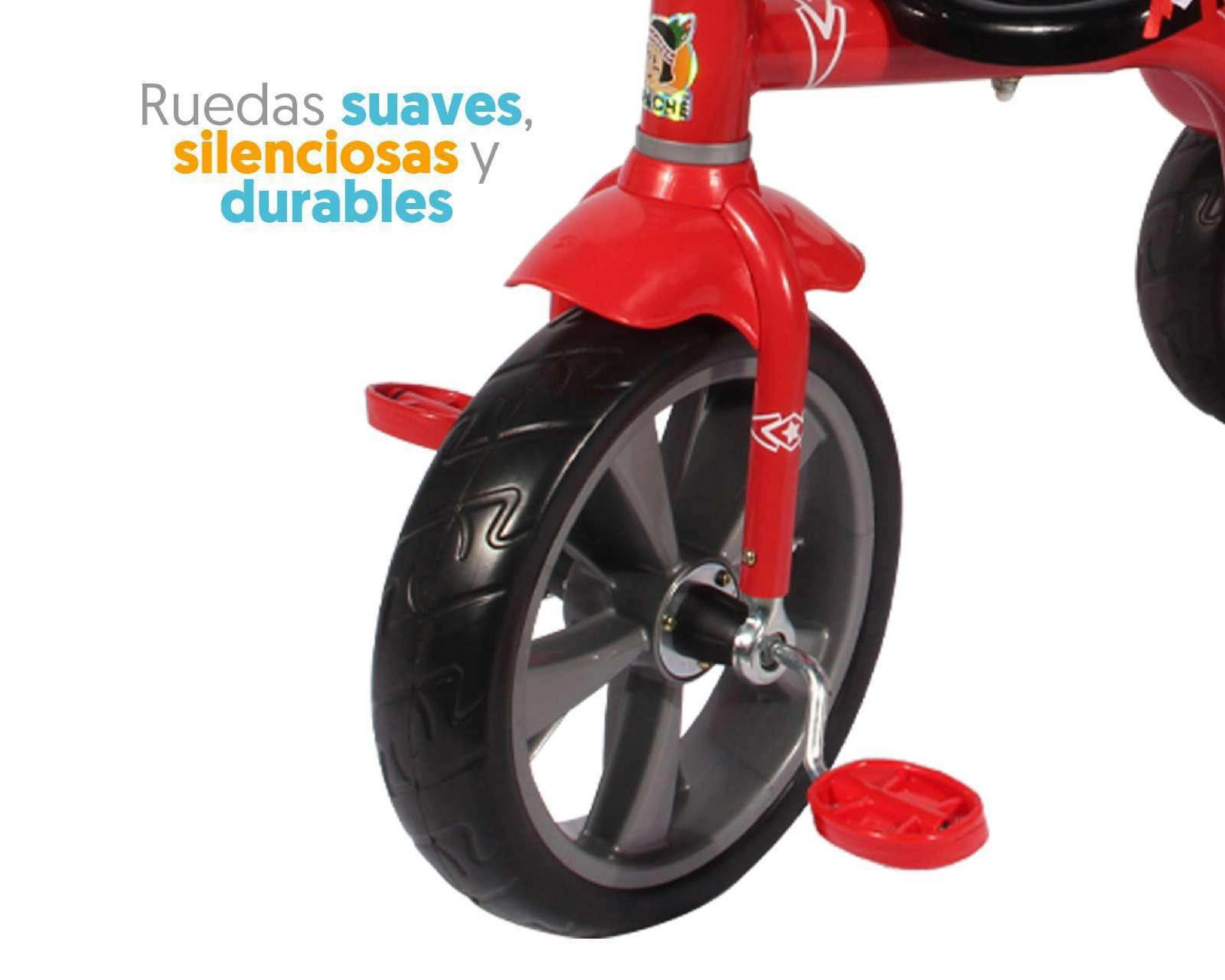 Foto 4 pulgar | Triciclo Apache 302-AP color Rojo
