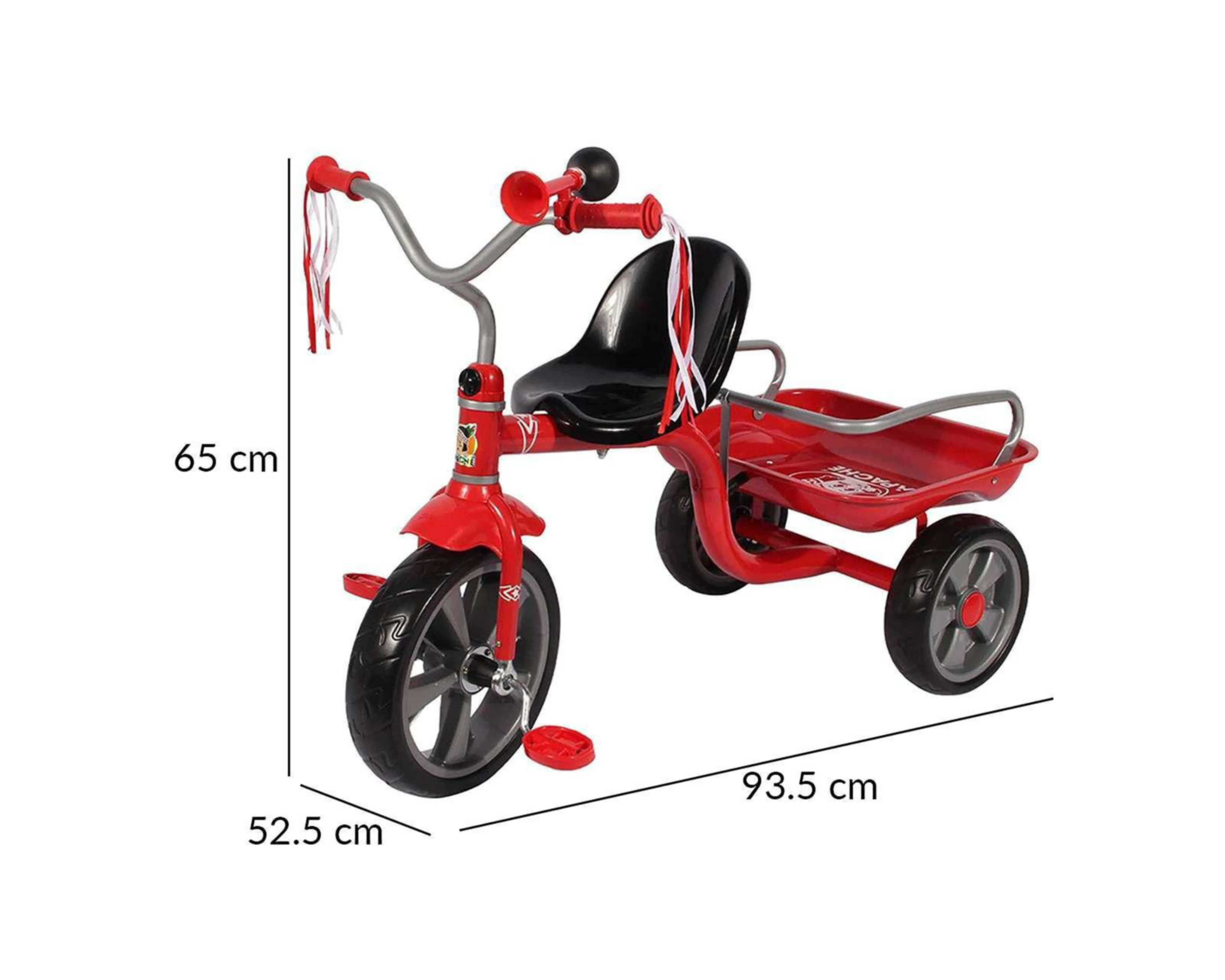 Foto 6 | Triciclo Apache 302-AP color Rojo