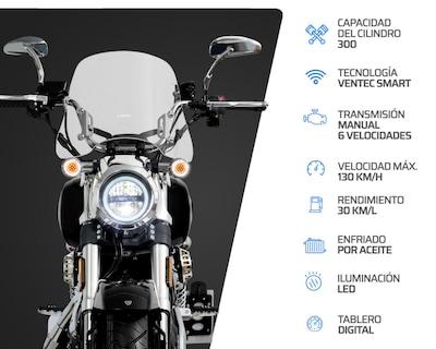 Foto 5 | Motocicleta Vento Colt 300 cc 2025