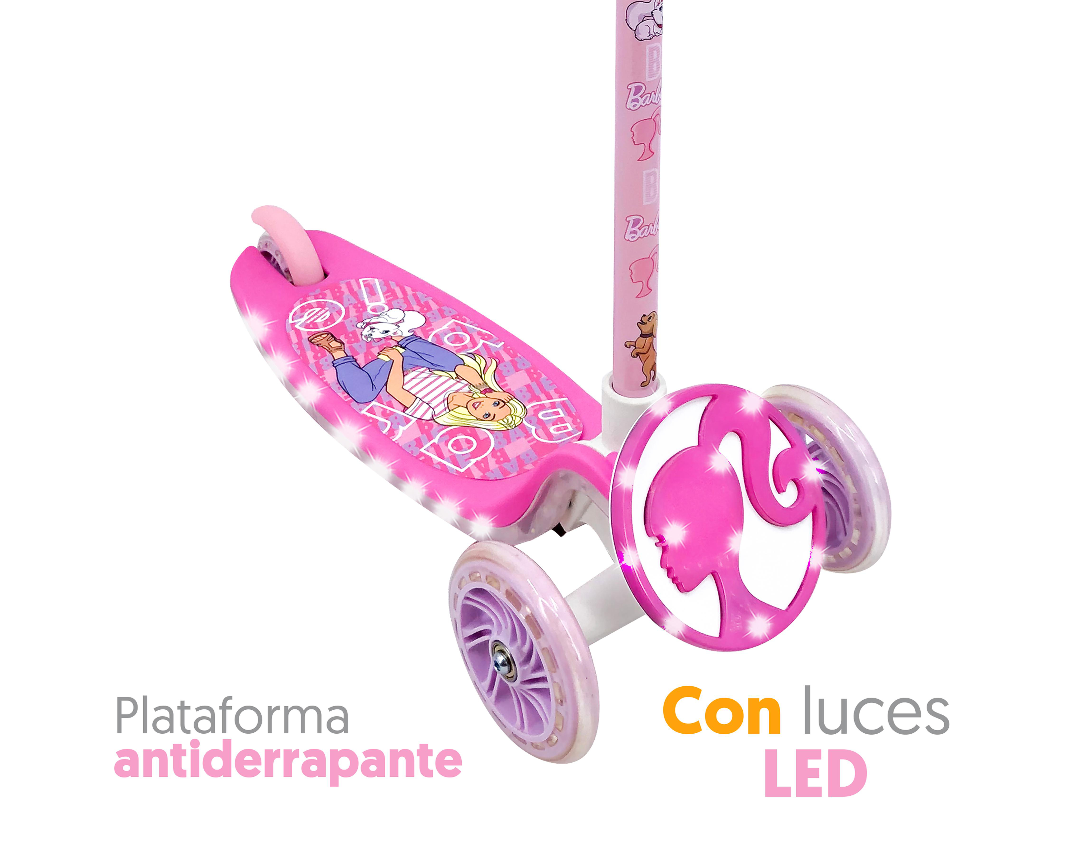 Foto 4 | Scooter para Niña Apache Barbie con Luces