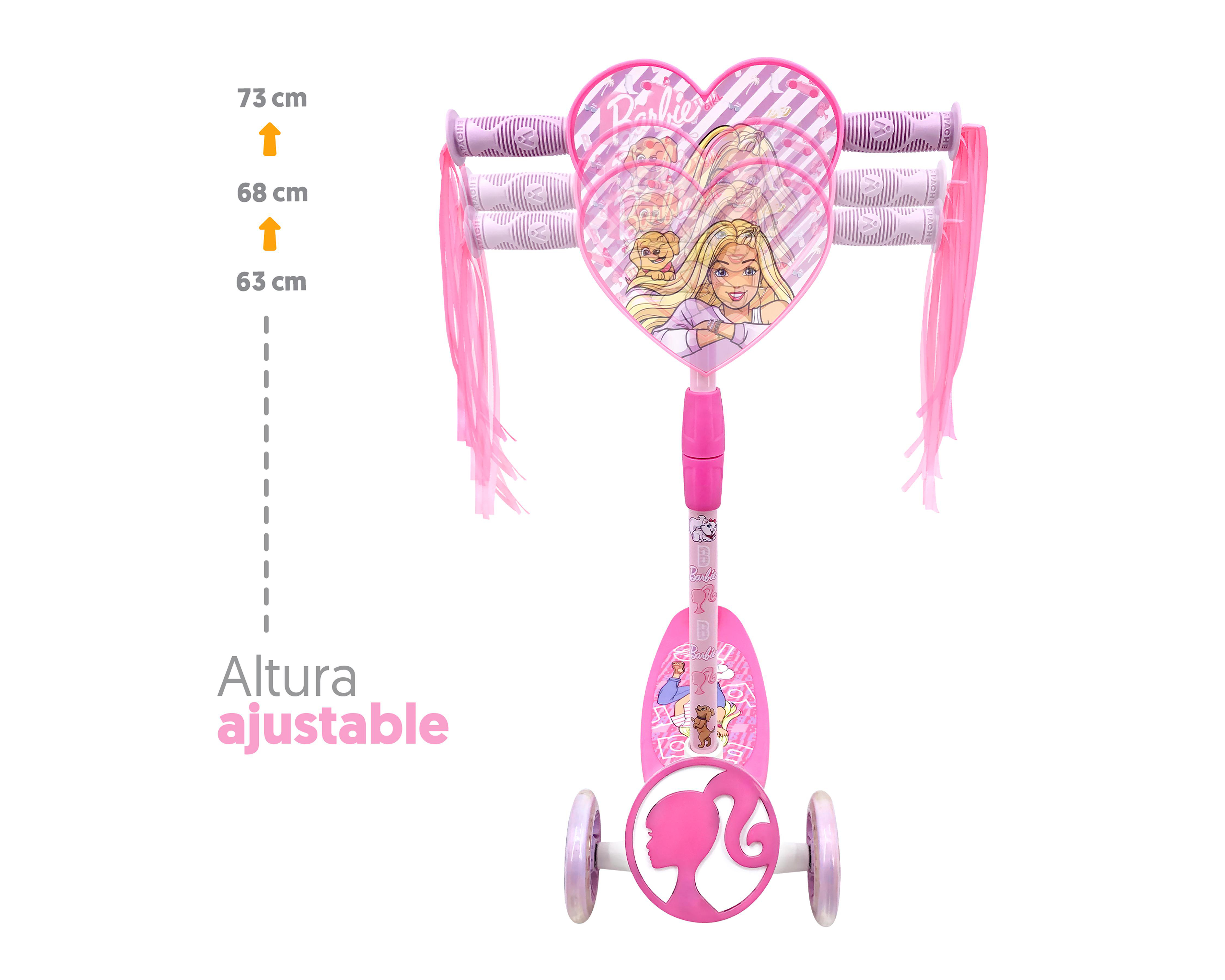 Foto 7 pulgar | Scooter para Niña Apache Barbie con Luces