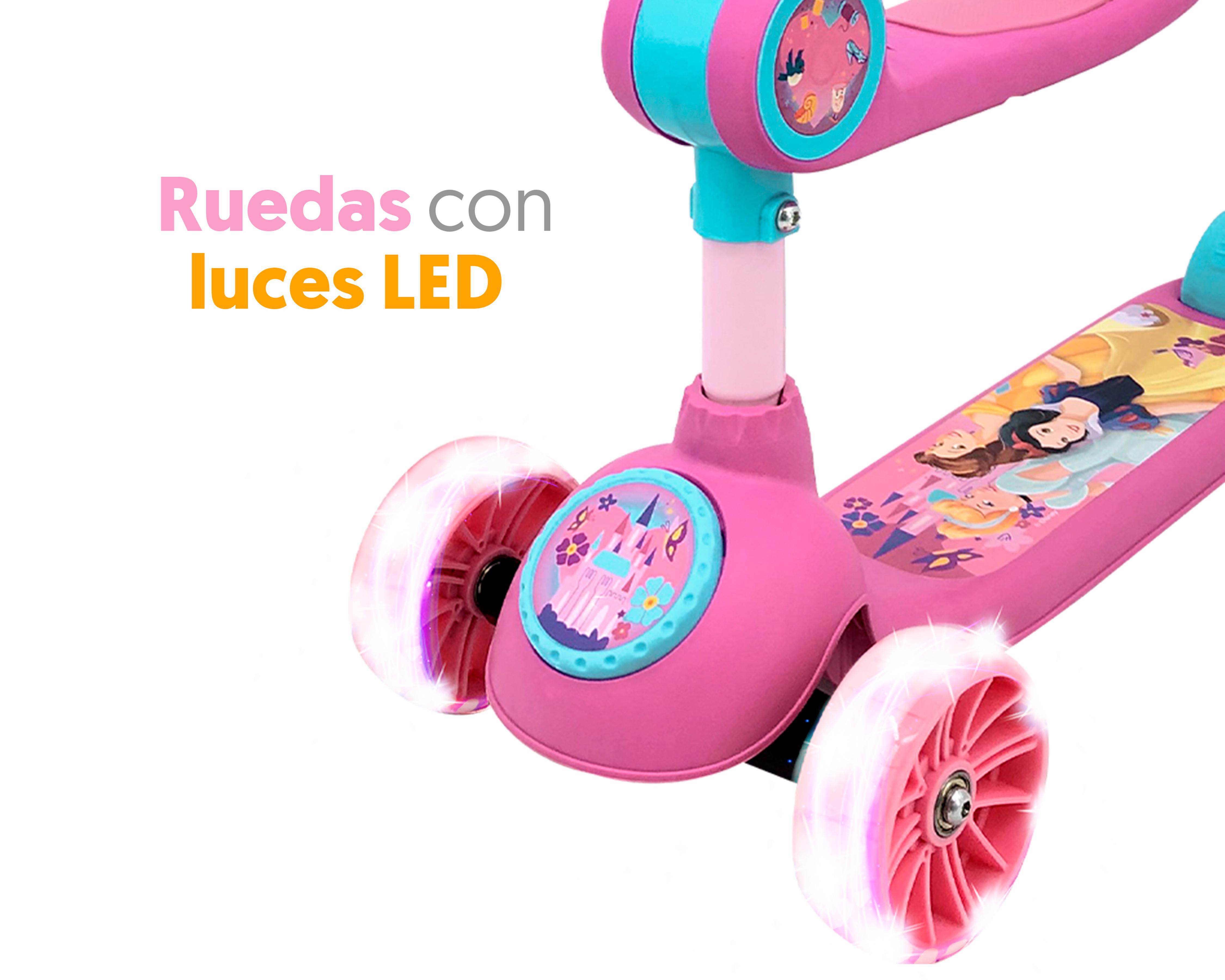 Foto 3 | Scooter para Niña Apache Disney Princesas 2 en 1