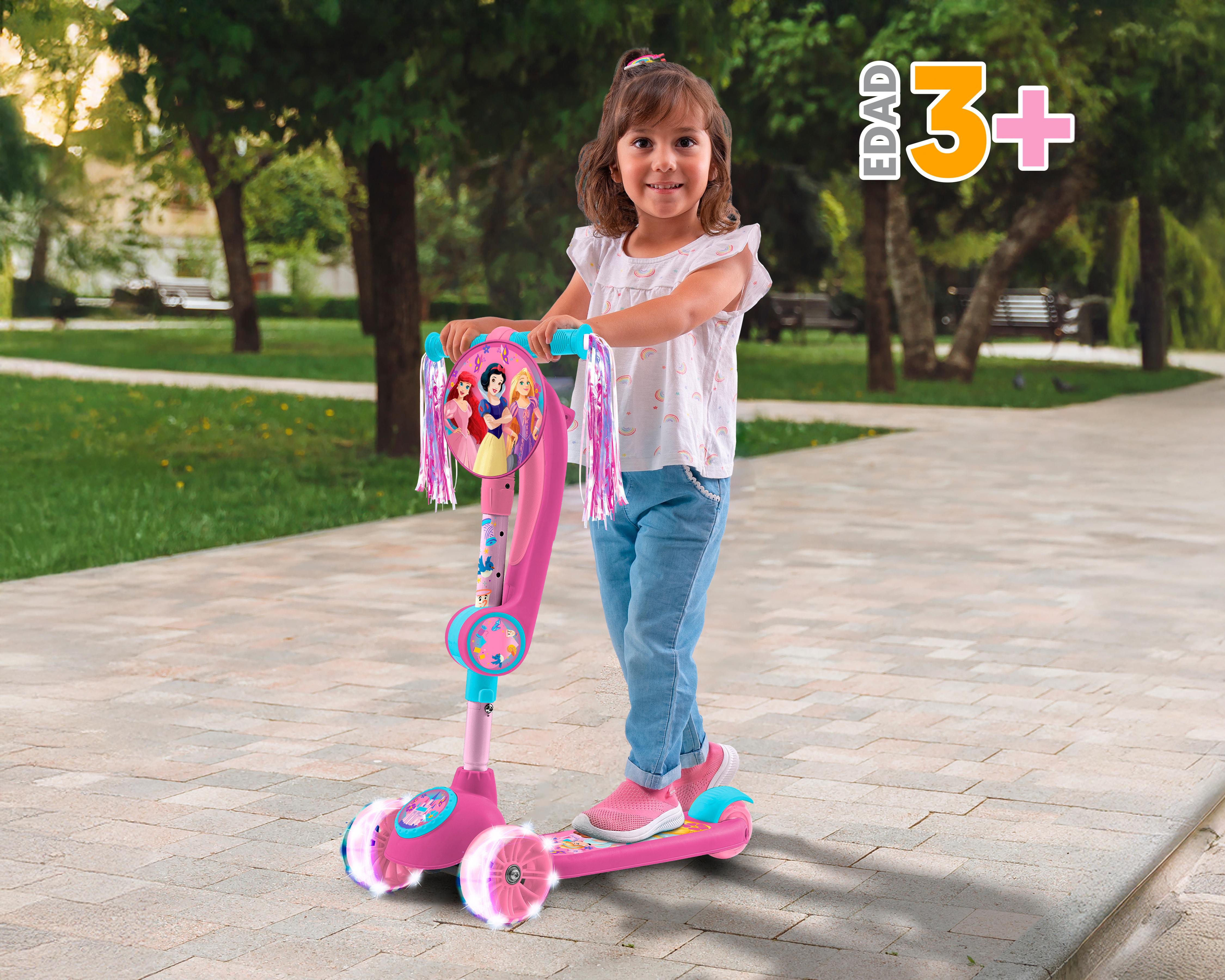 Foto 5 pulgar | Scooter para Niña Apache Disney Princesas 2 en 1