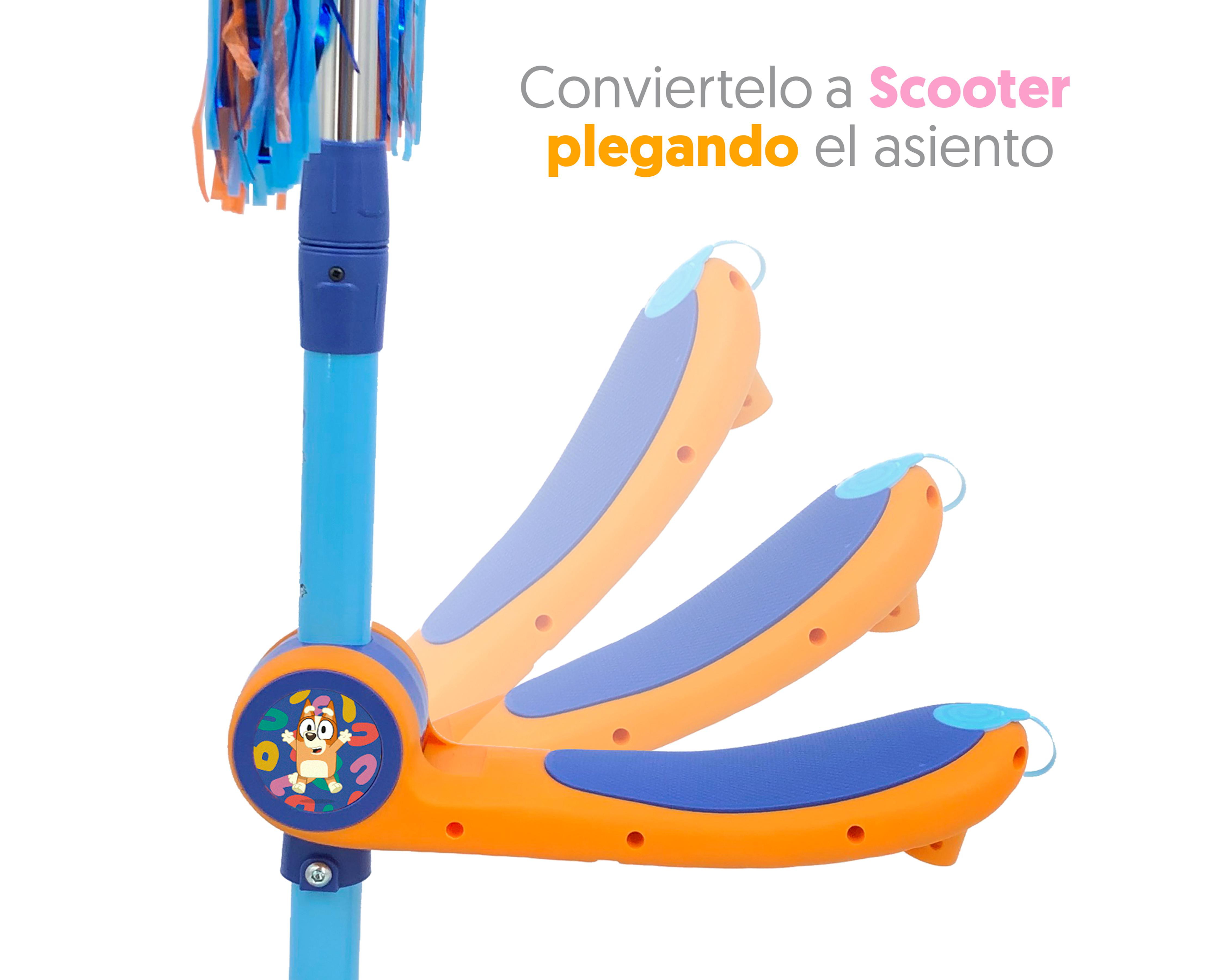 Foto 2 | Scooter para Niño Apache Bluey 2 en 1
