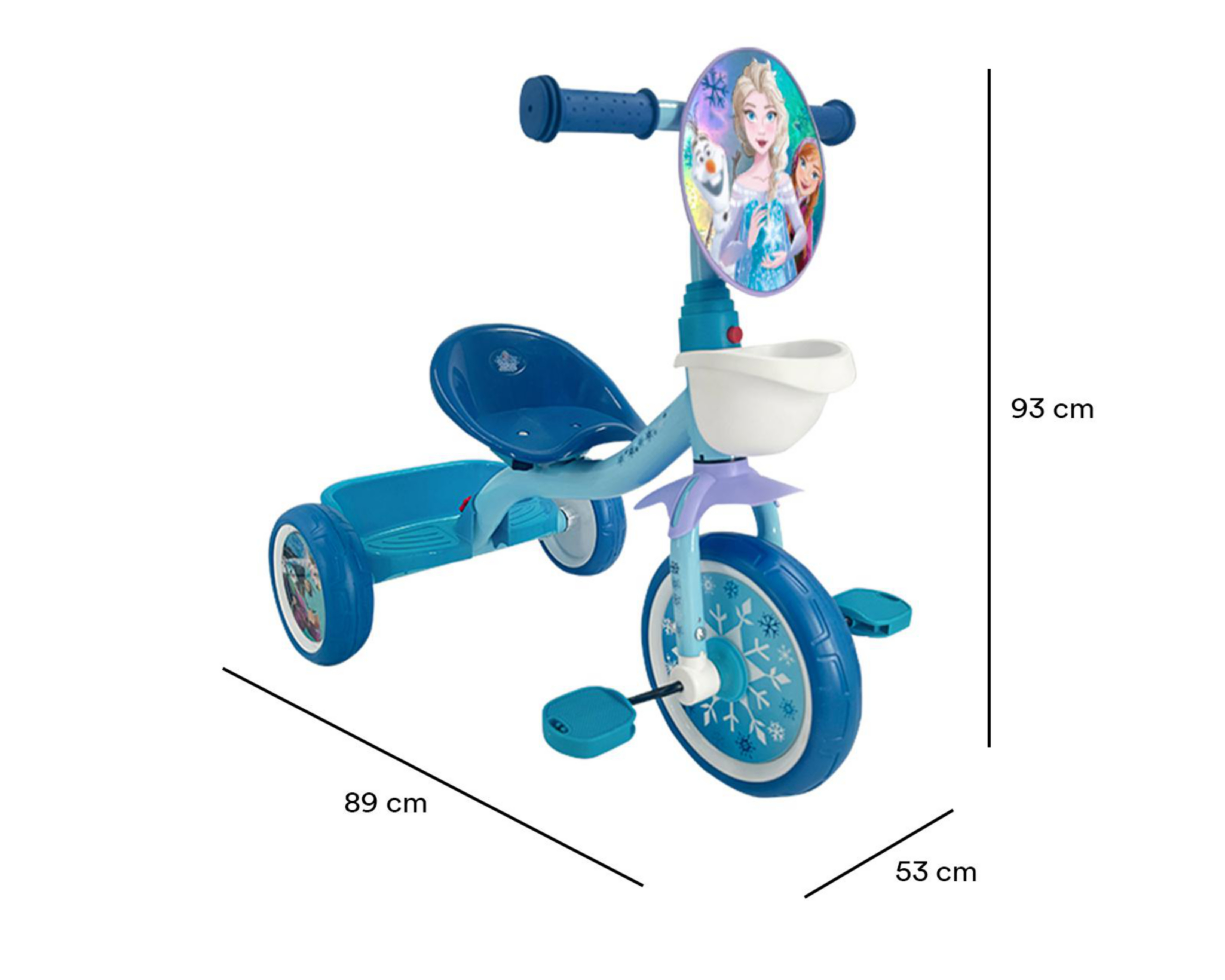 Foto 5 | Triciclo Apache Frozen Azul