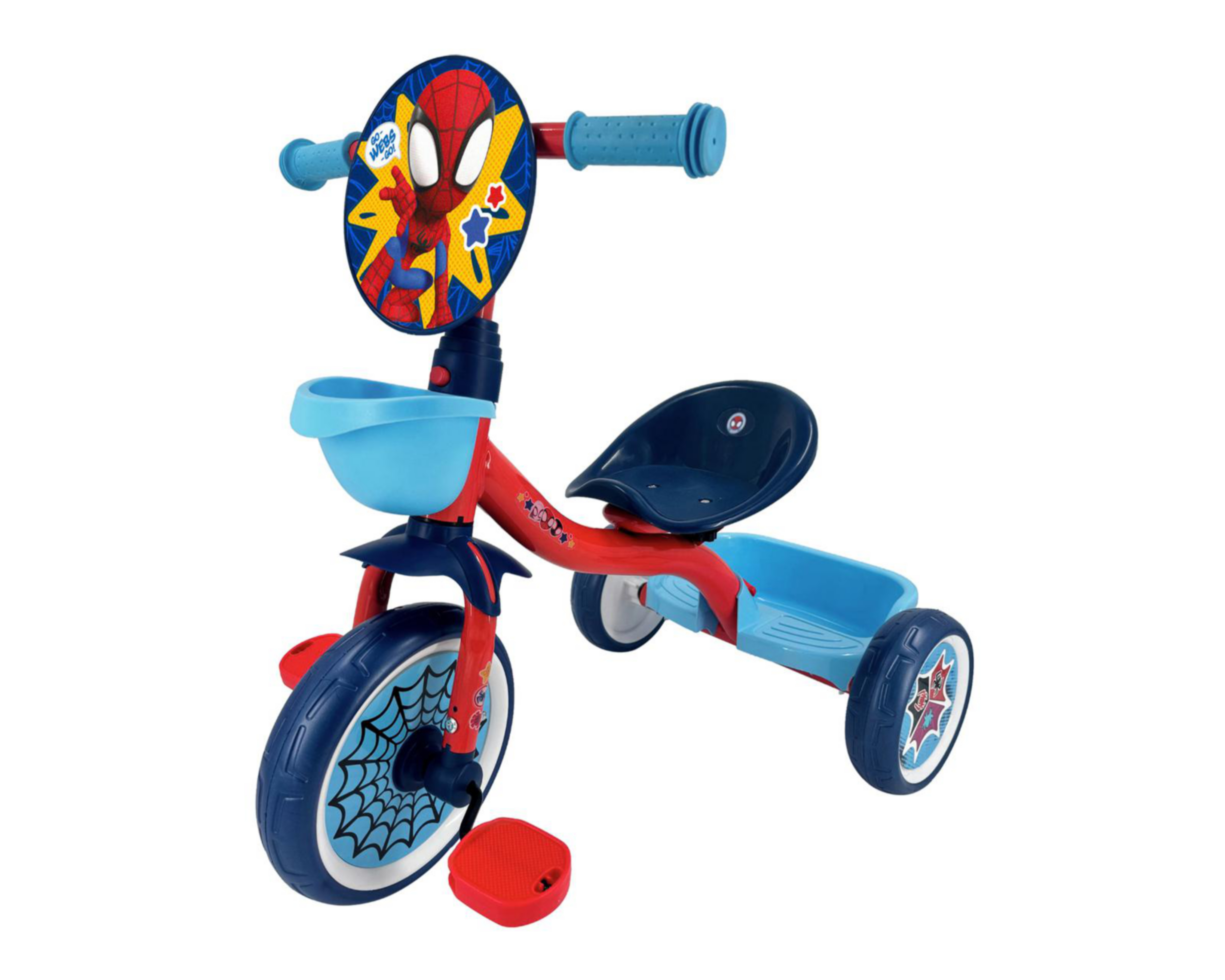 Foto 1 | Triciclo Apache Spiderman Azul
