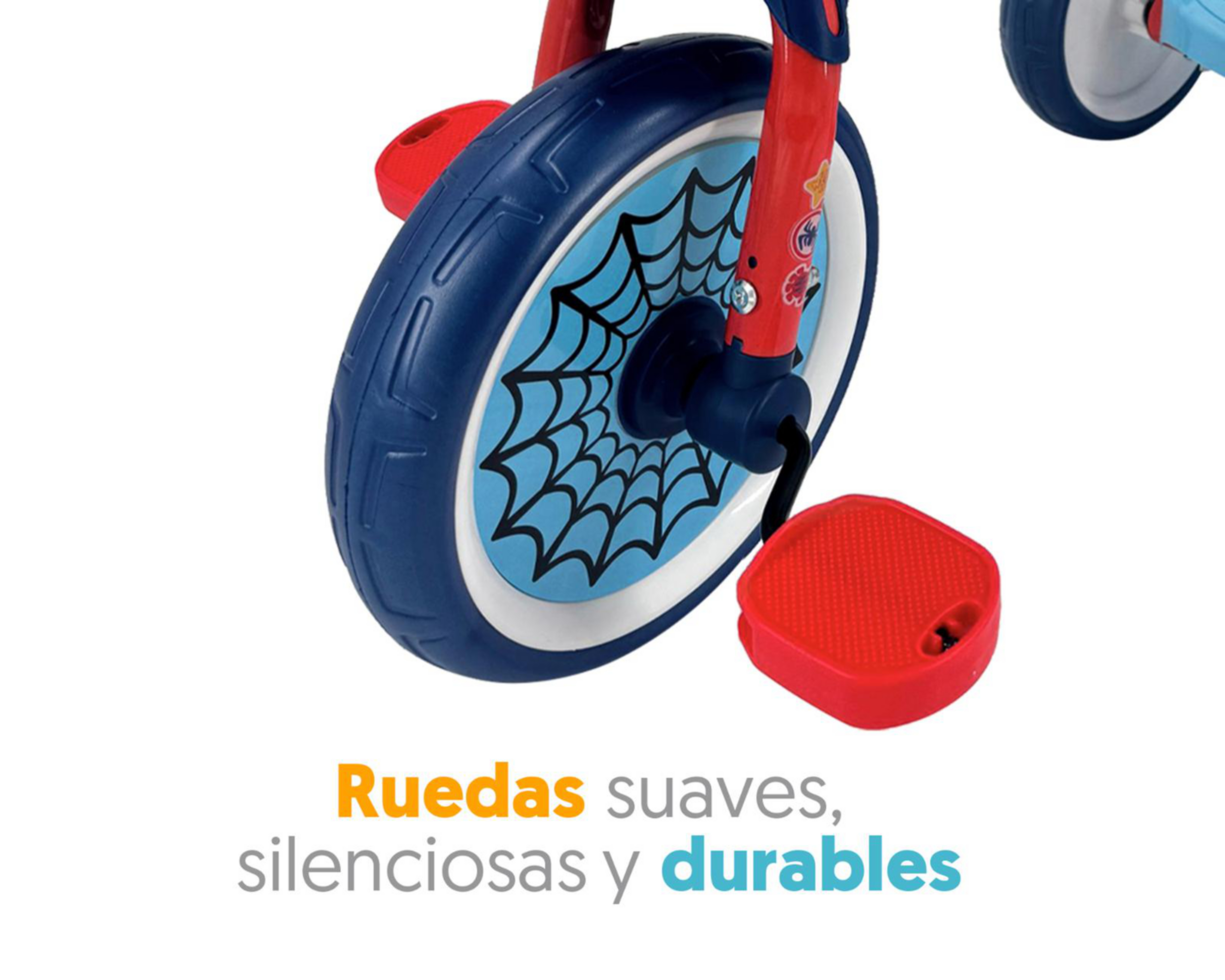 Foto 4 pulgar | Triciclo Apache Spiderman Azul