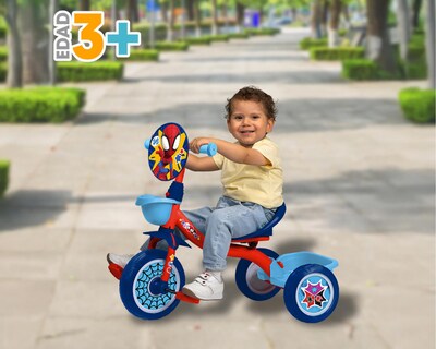 Foto 4 | Triciclo Apache Spiderman Azul