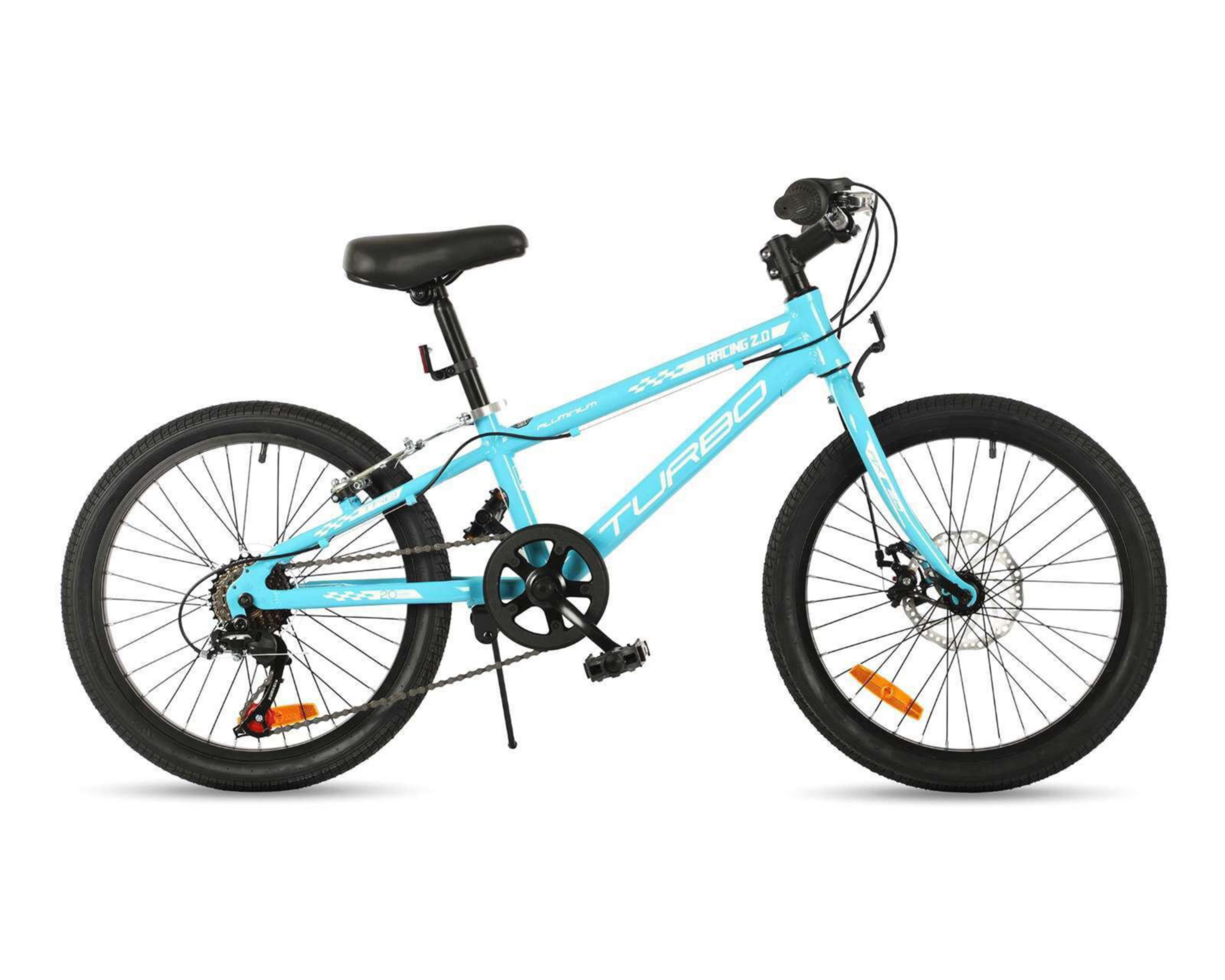 Foto 2 pulgar | Bicicleta Infantil Turbo Racing AQ 20" Azul