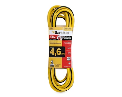 Foto 3 | Extensión eléctrica Sanelec 2293 XT 4.6M