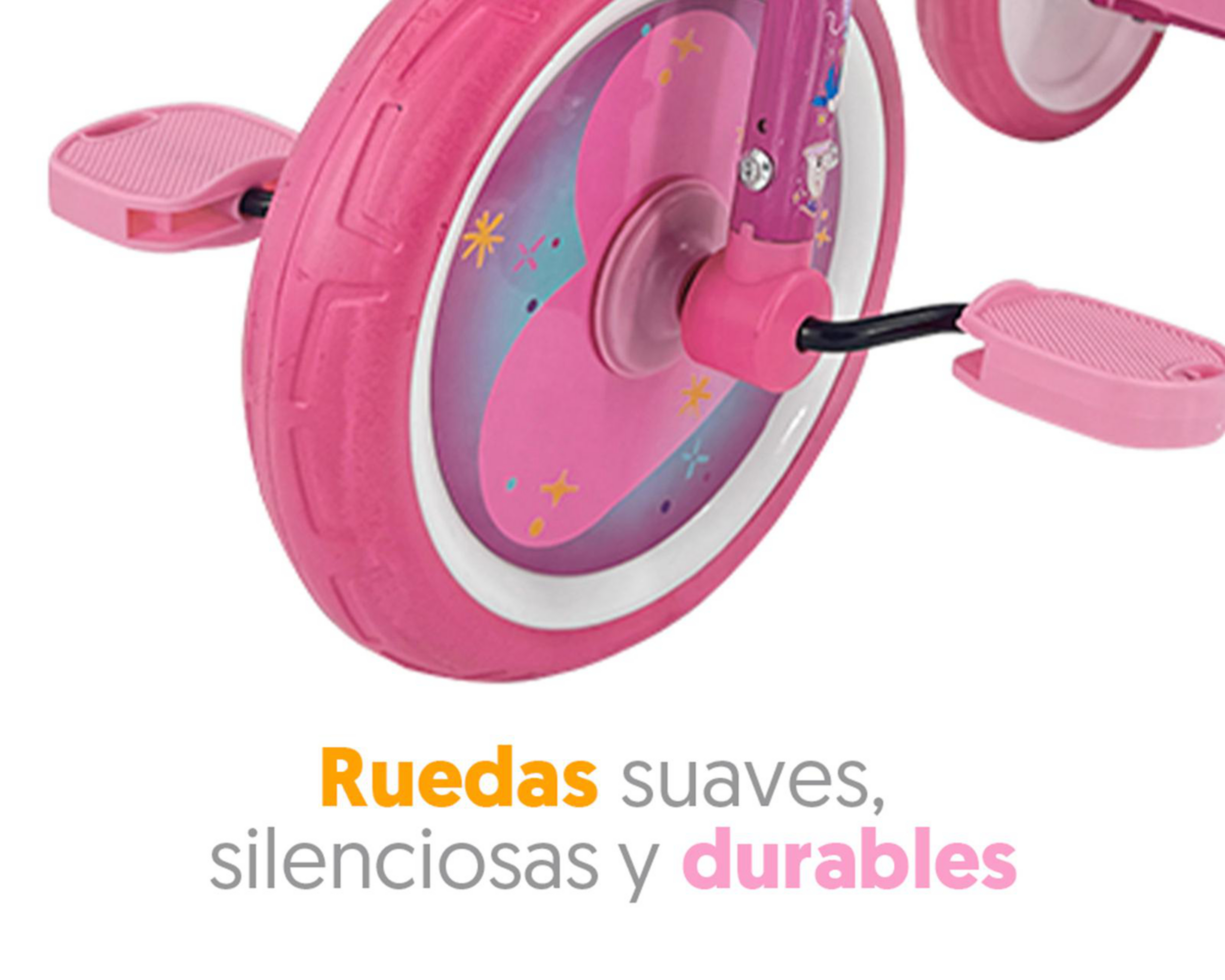 Foto 4 pulgar | Triciclo Apache Princesas Rosa
