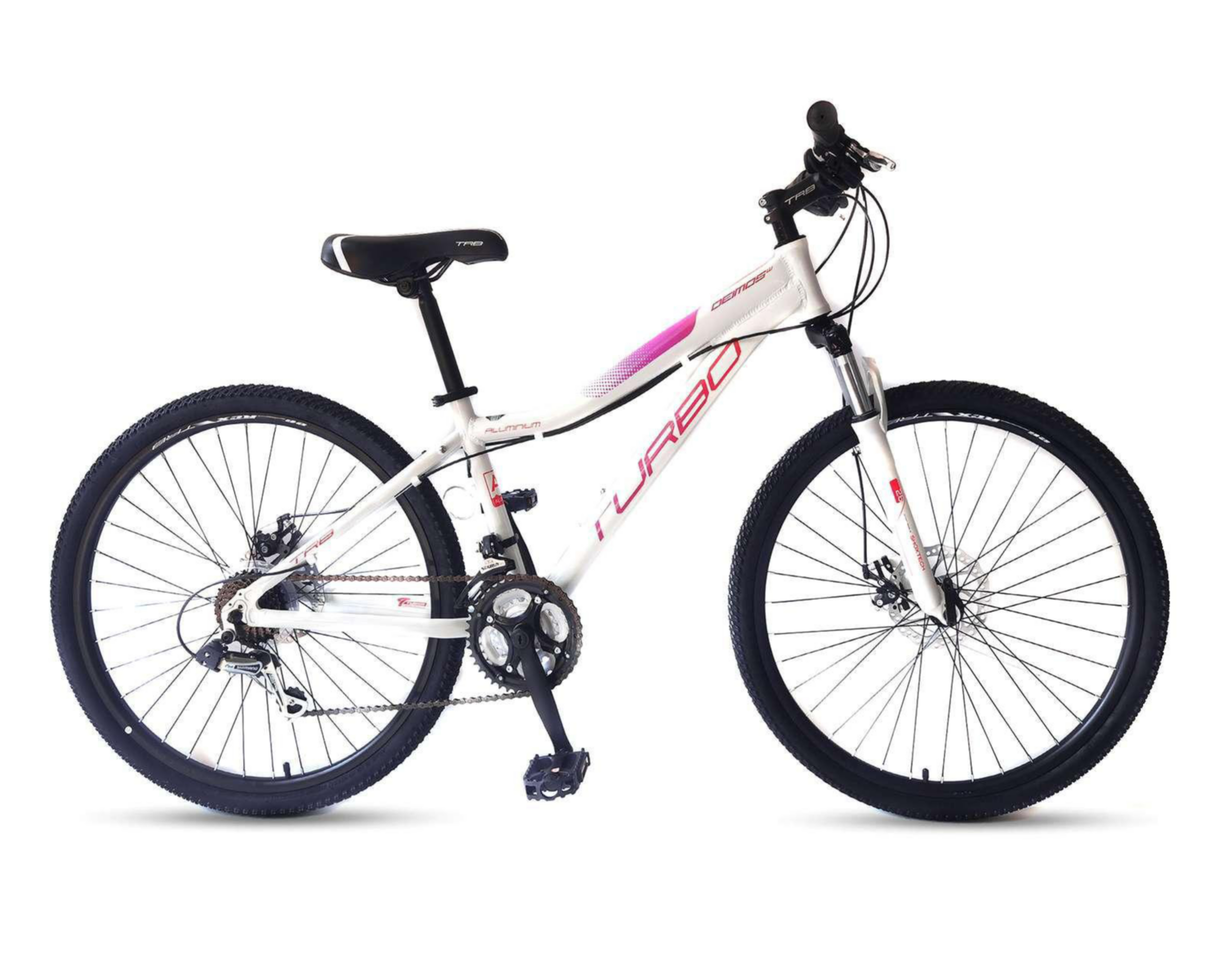 Foto 2 pulgar | Bicicleta de Montaña Turbo Deimos 26" Blanca