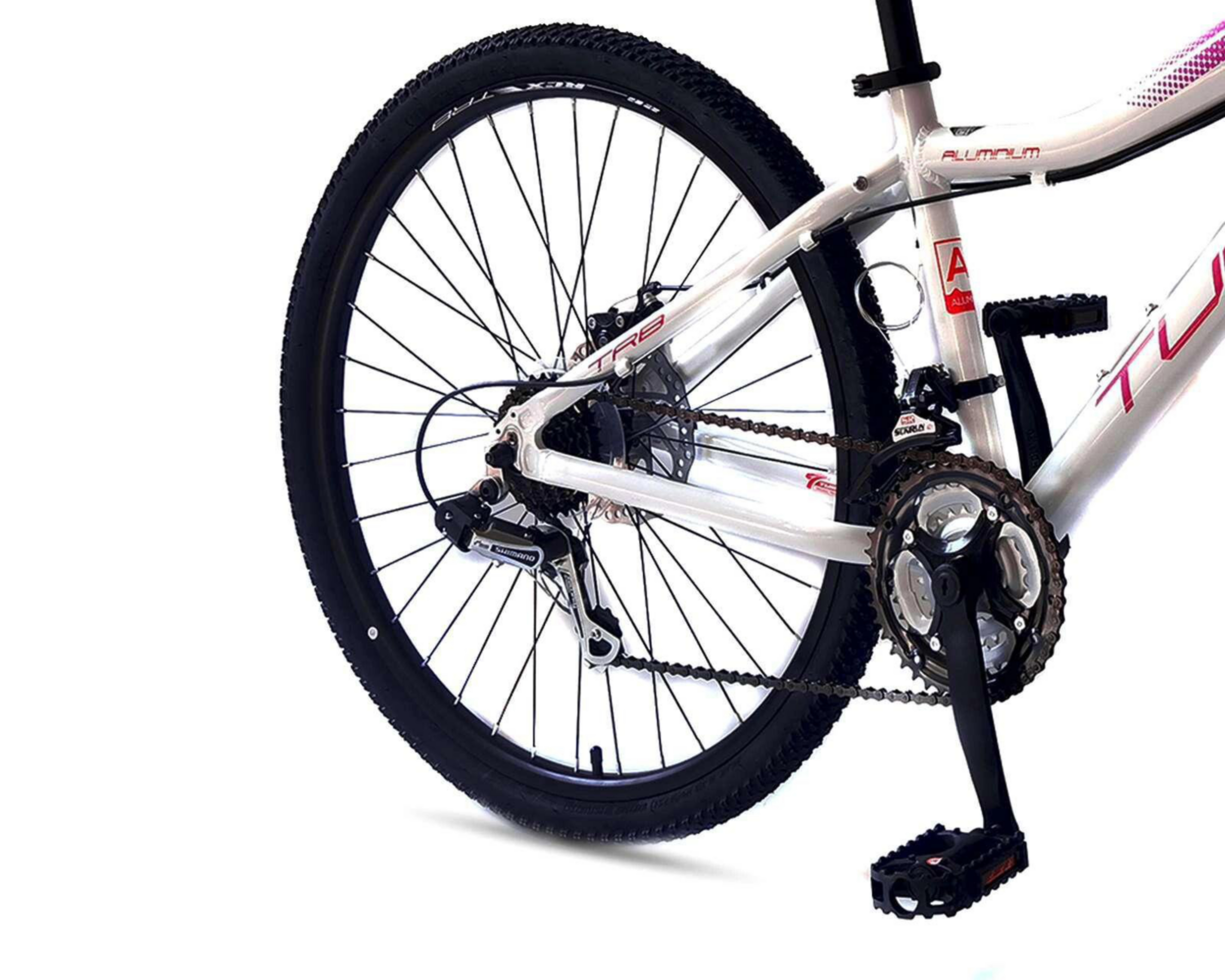 Foto 7 pulgar | Bicicleta de Montaña Turbo Deimos 26" Blanca