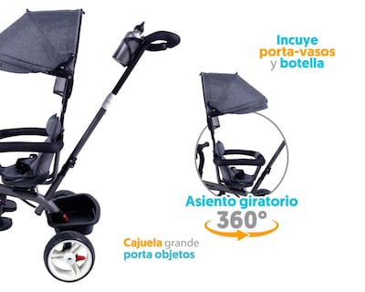 Foto 2 | Triciclo Etapas Apache Giro 360