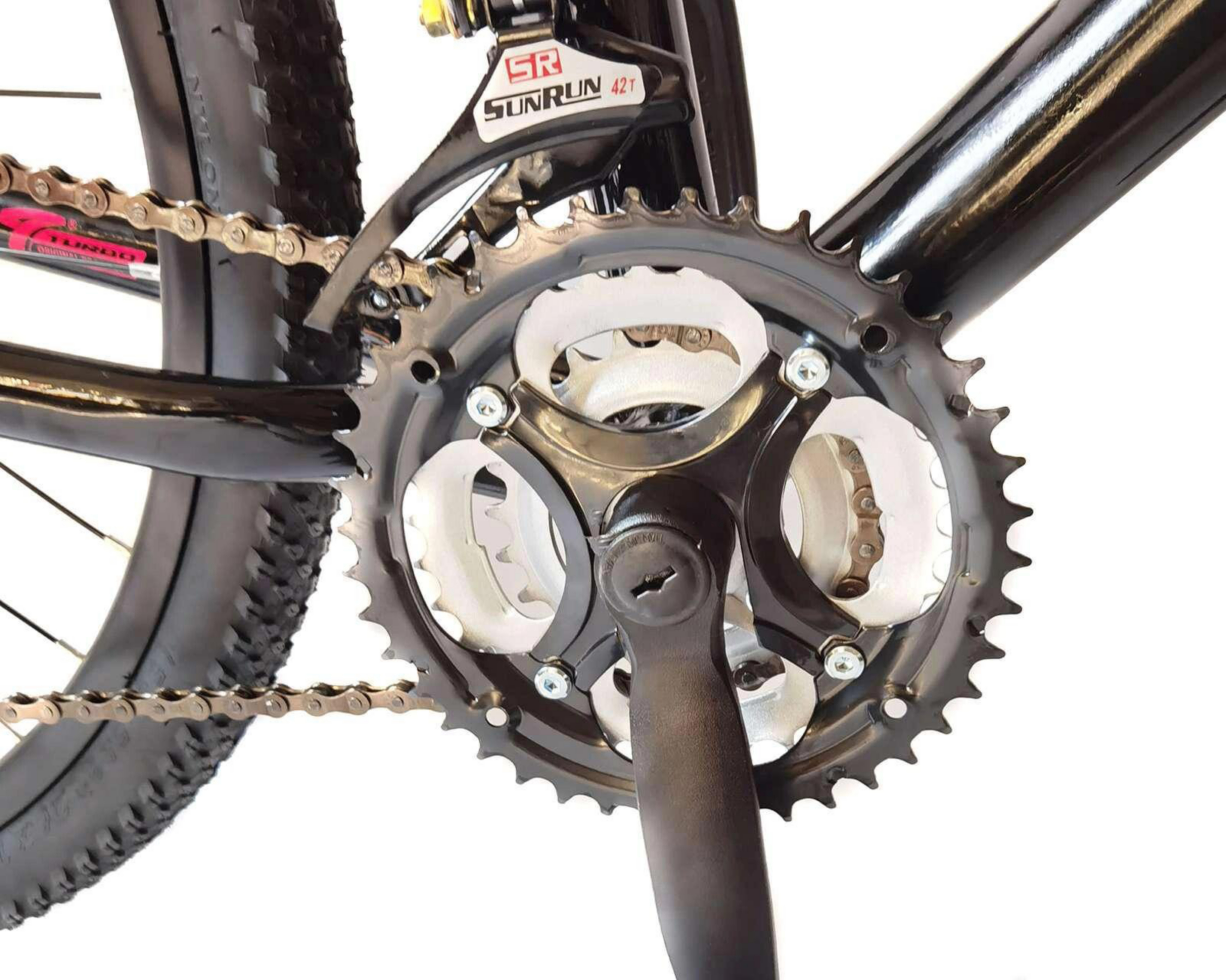 Foto 6 | Bicicleta de Montaña Turbo Deimos 26" Negra