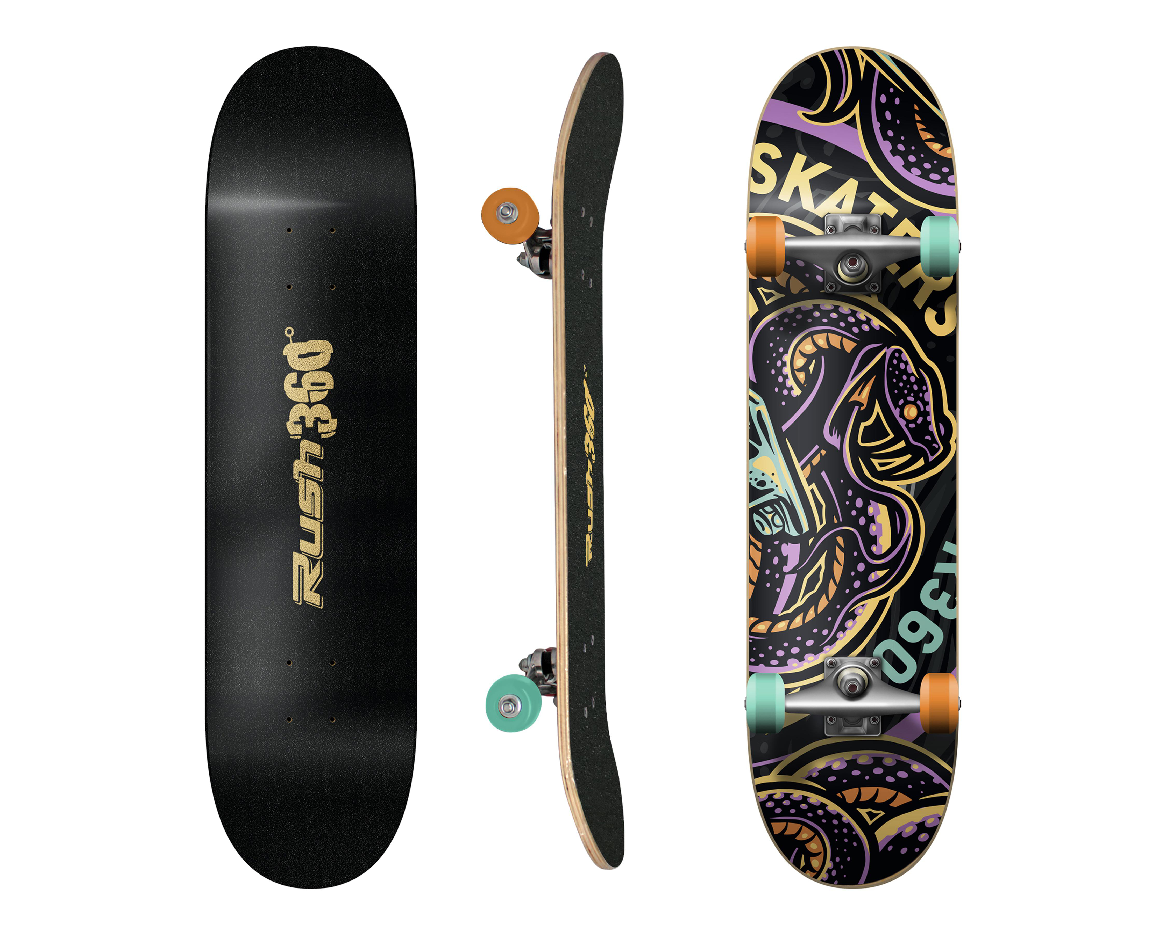 Patineta para Niño Apache Serpiente Antiderrapante