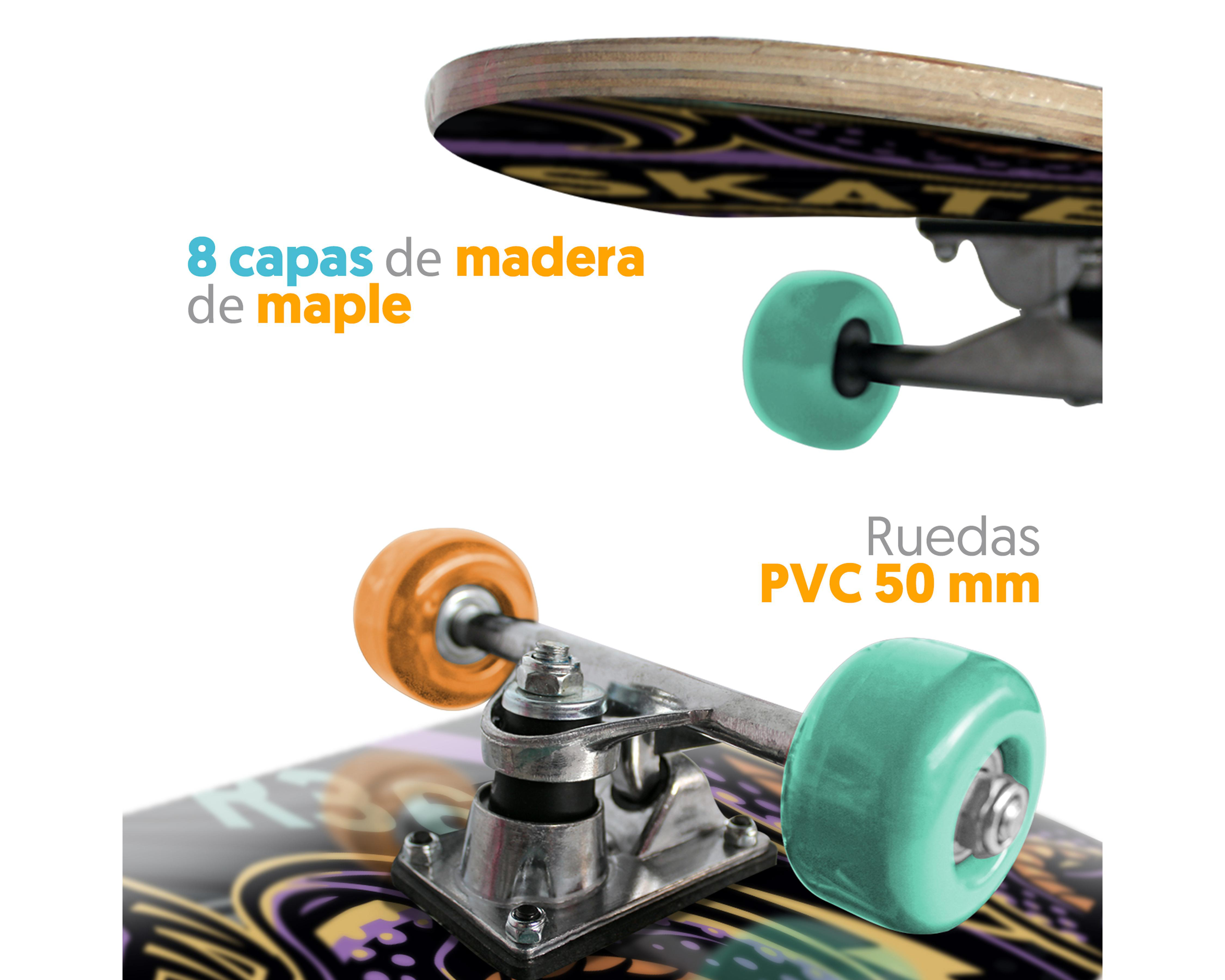 Foto 2 | Patineta para Niño Apache Serpiente Antiderrapante