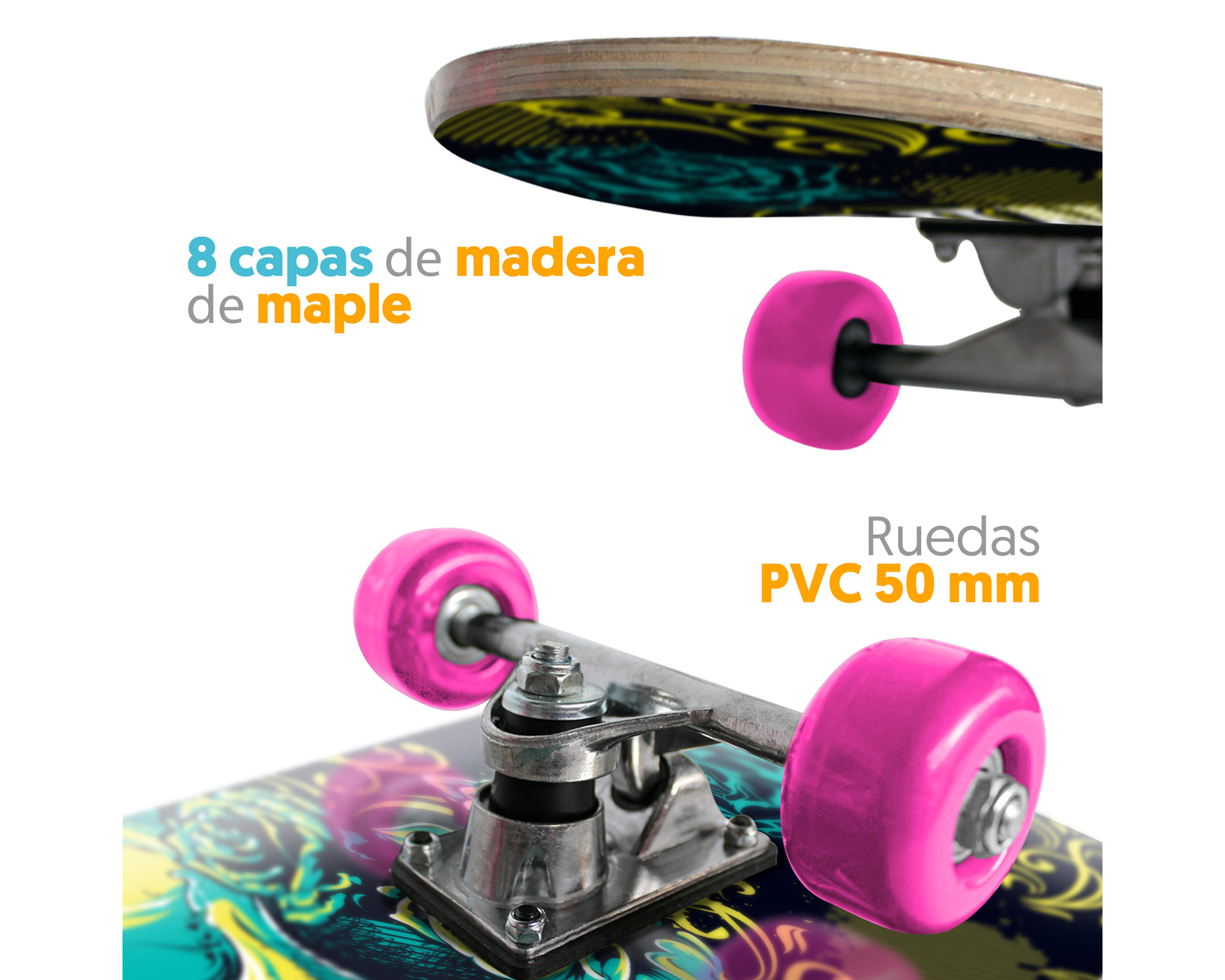 Foto 2 | Patineta Apache Rush 360 con Antiderrapante