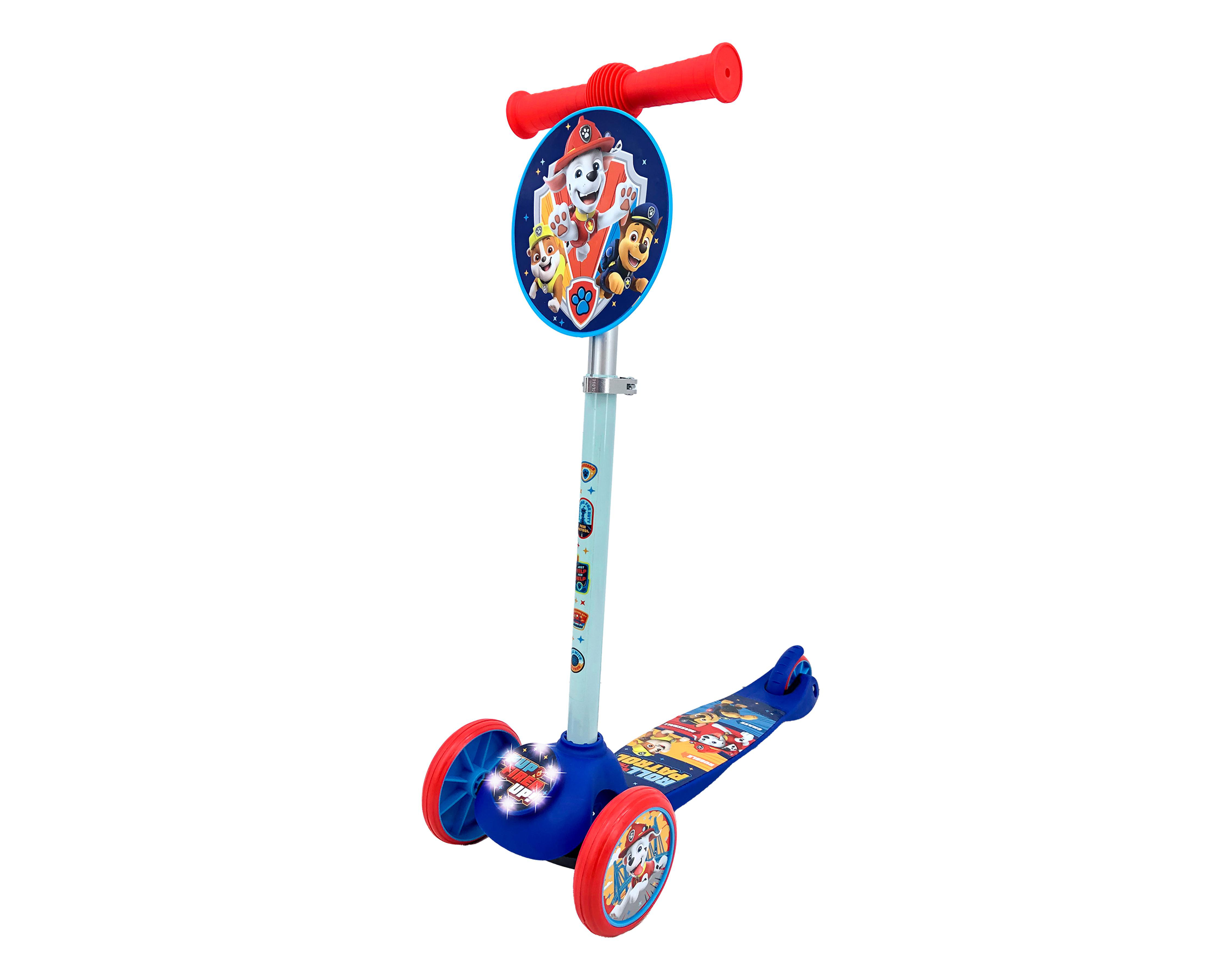 Foto 2 pulgar | Scooter Infantil Apache Paw Patrol con Luces LED