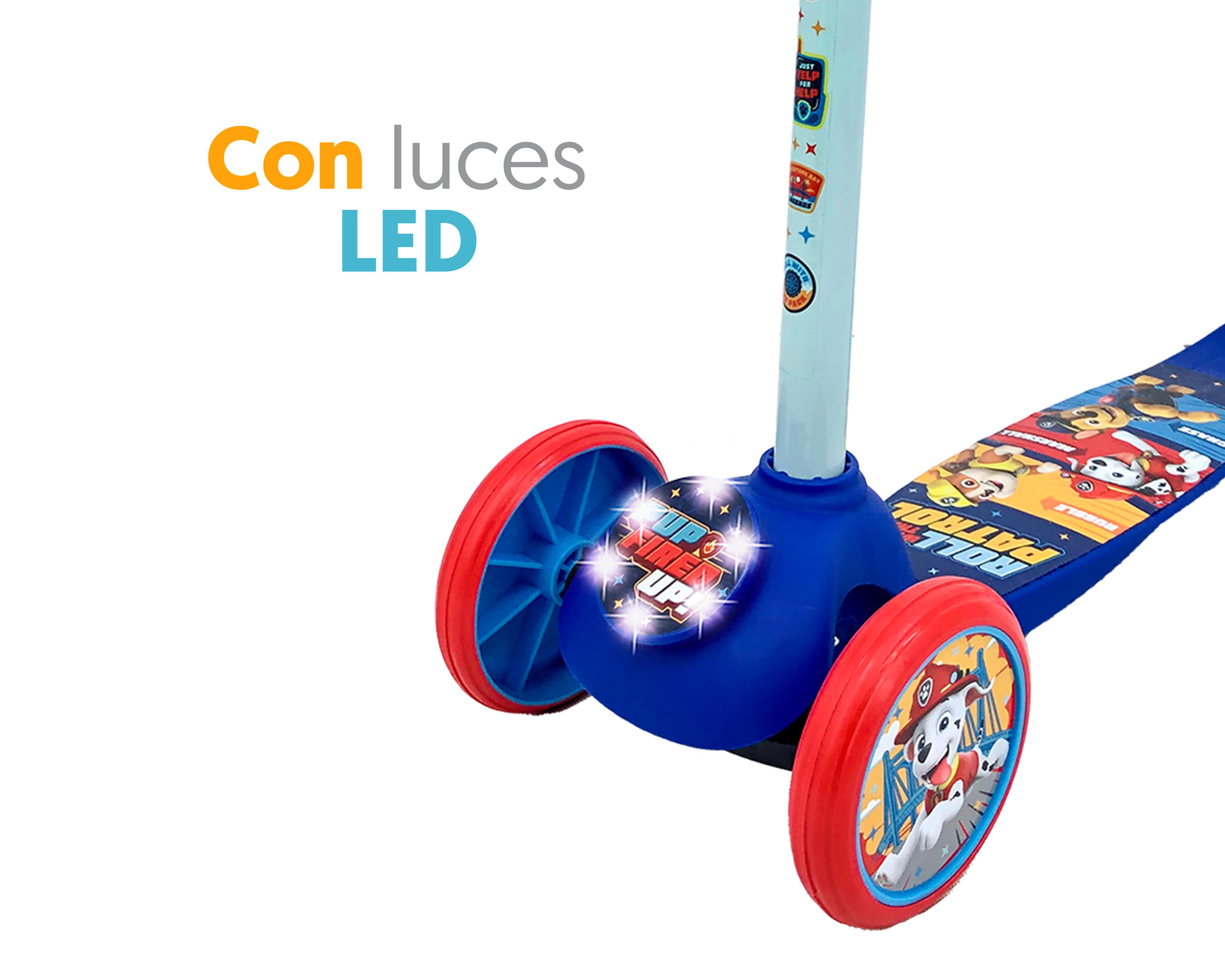 Foto 4 pulgar | Scooter Infantil Apache Paw Patrol con Luces LED