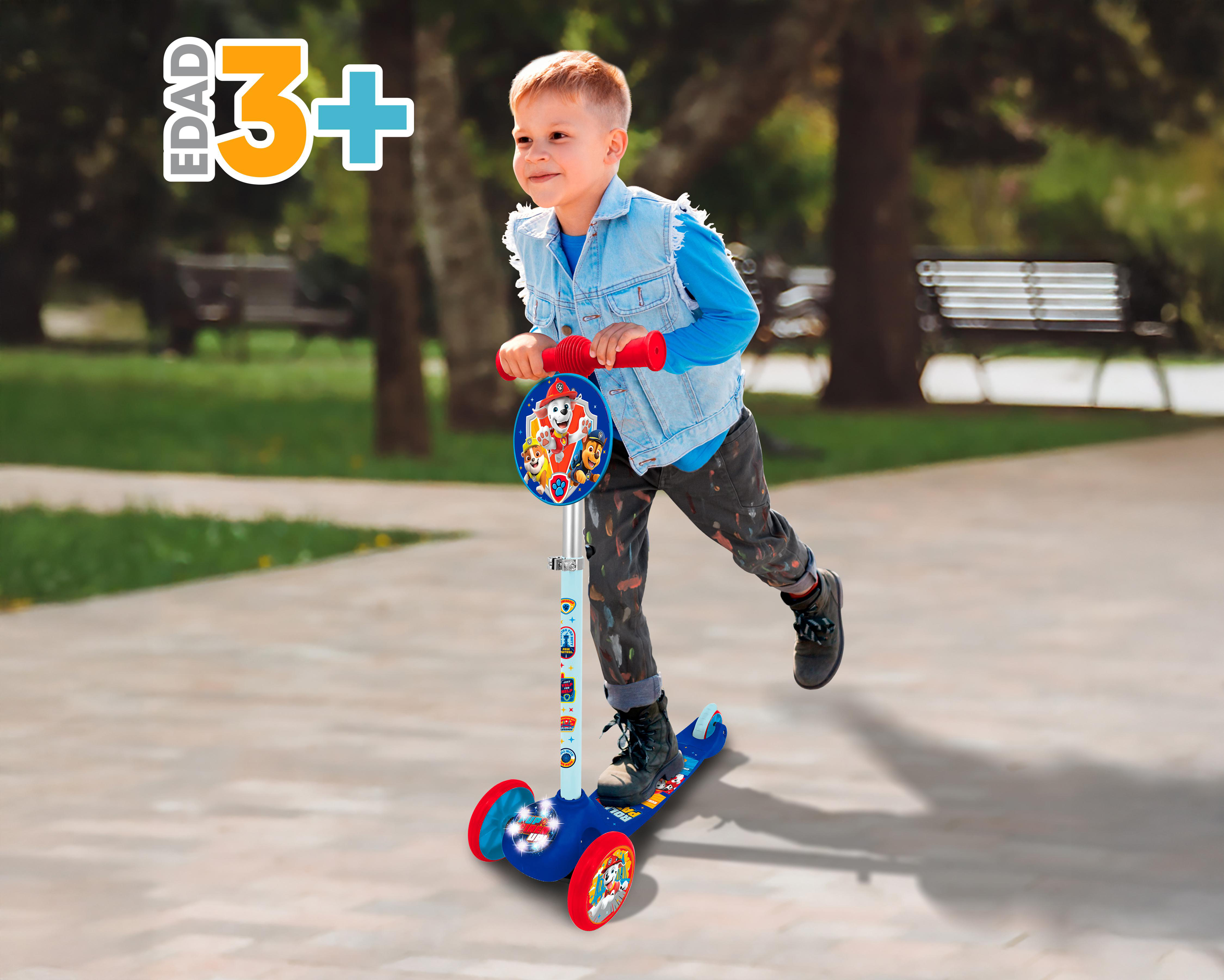 Foto 5 pulgar | Scooter Infantil Apache Paw Patrol con Luces LED
