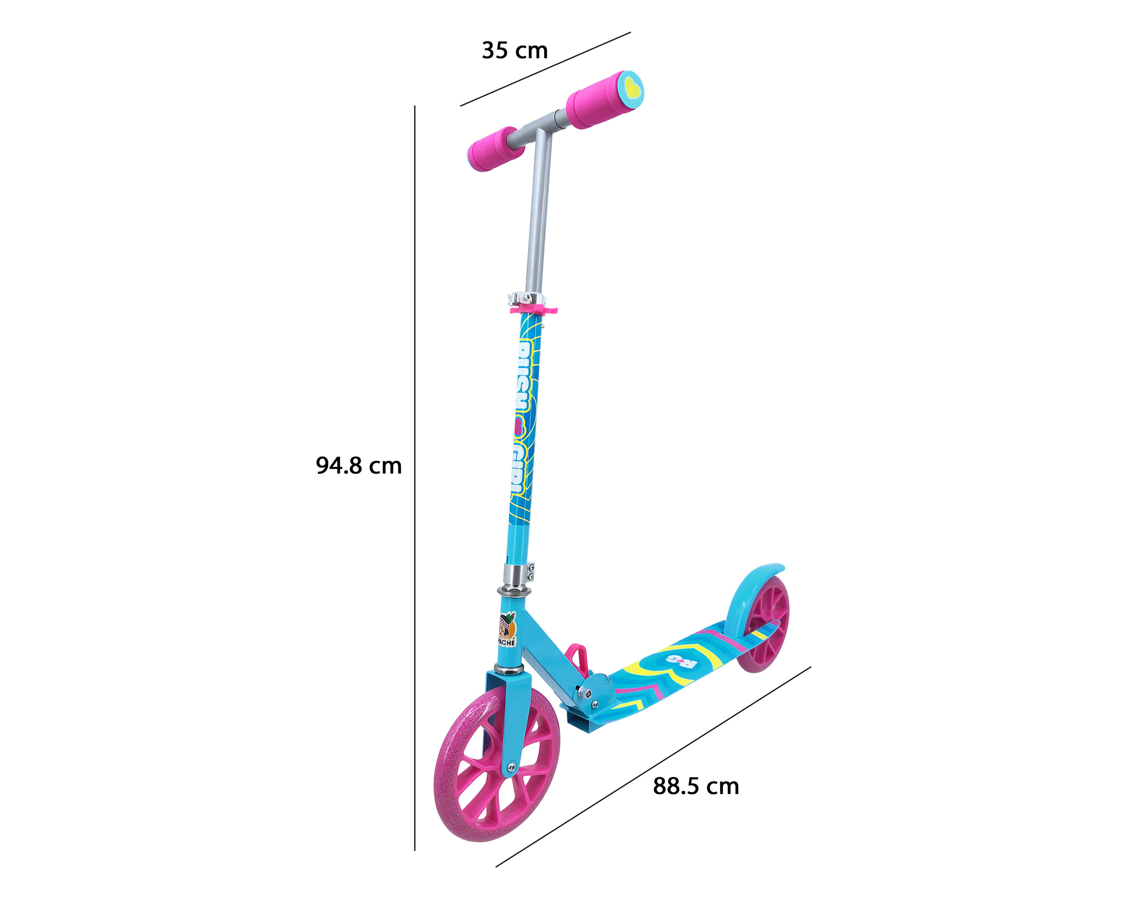Foto 7 pulgar | Scooter Infantil Apache Rush Girl Plegable