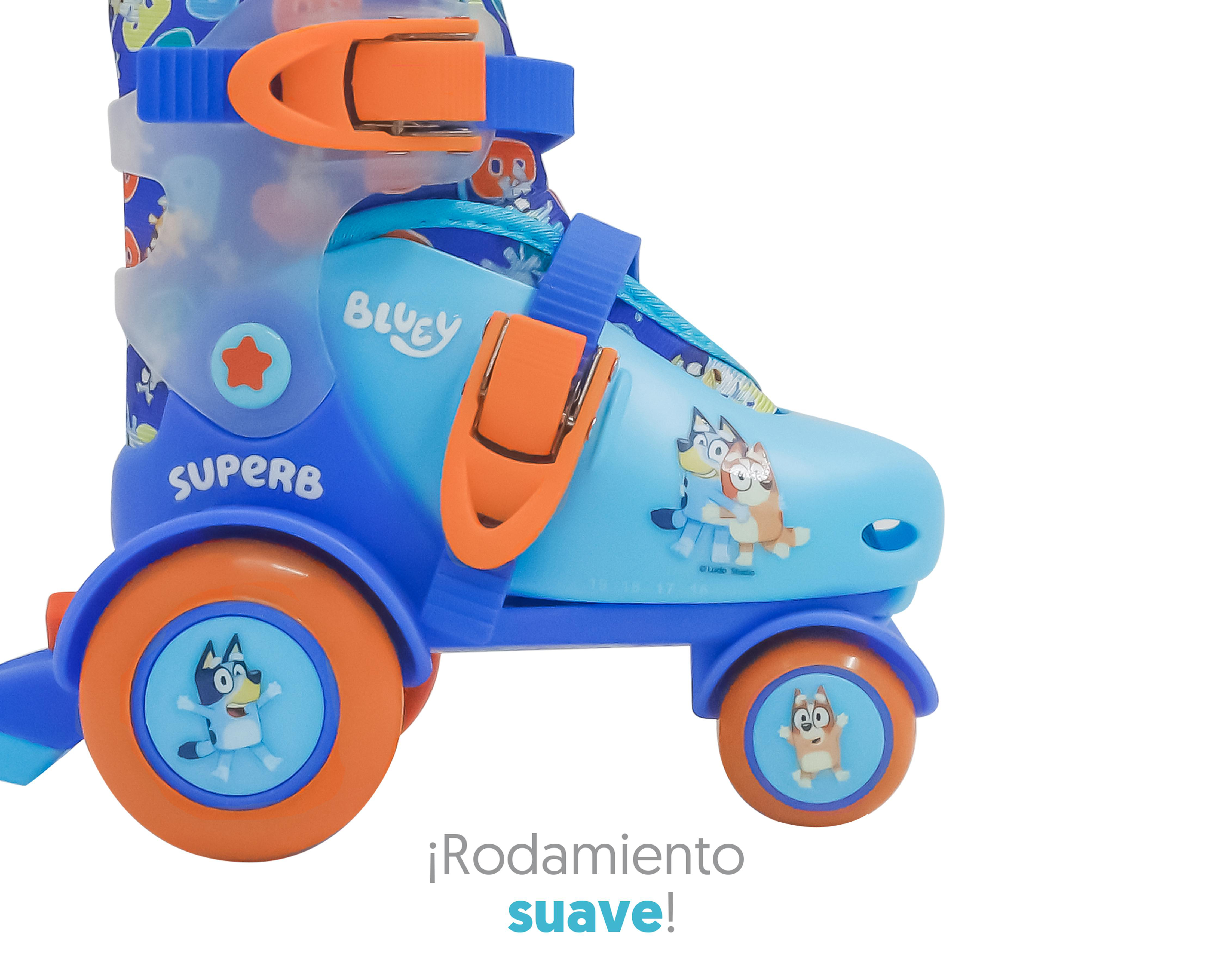 Foto 3 pulgar | Patines Apache Bluey Ajustables