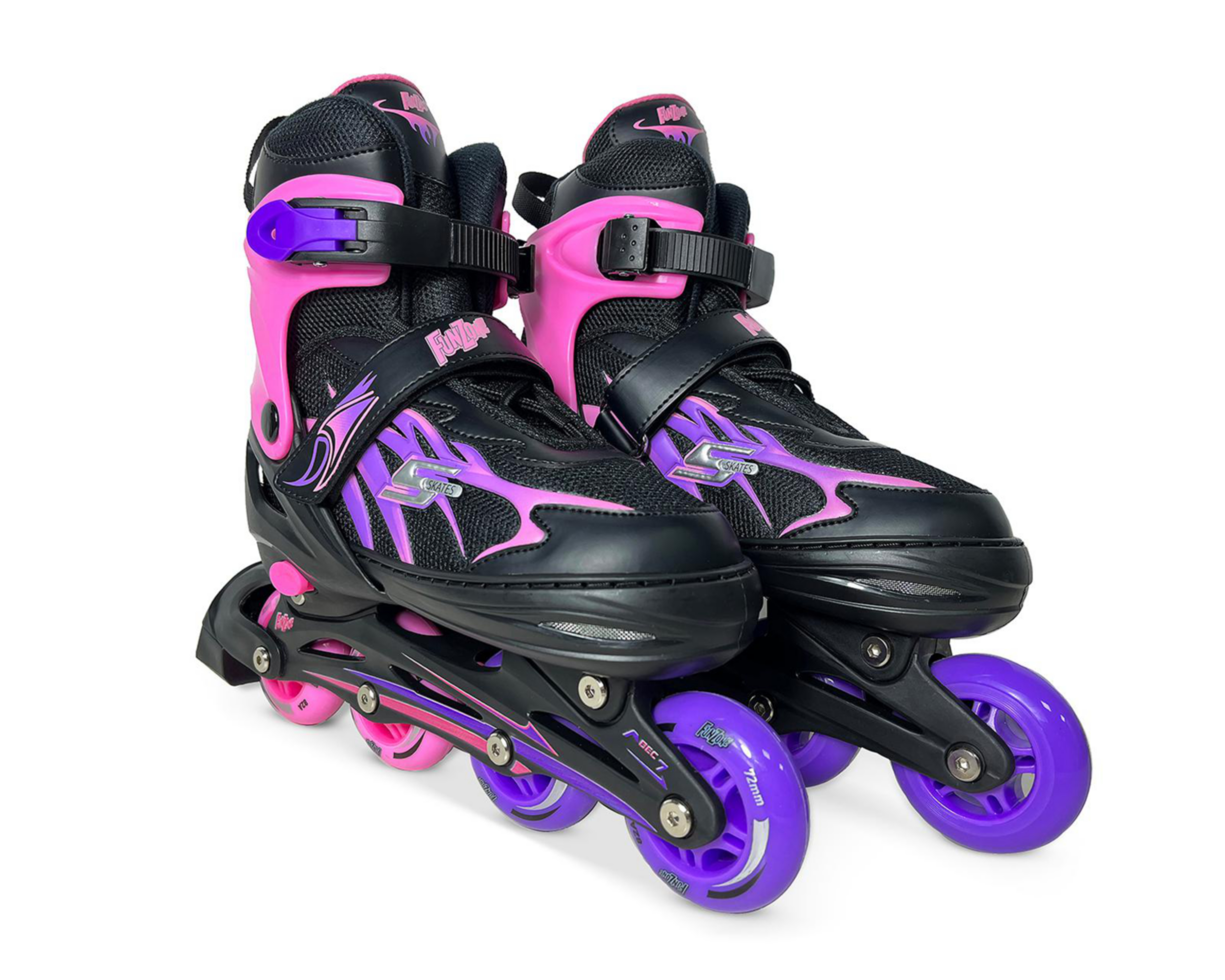 Foto 2 pulgar | Patines para Niña de 4 Ruedas Funzone Ajustables