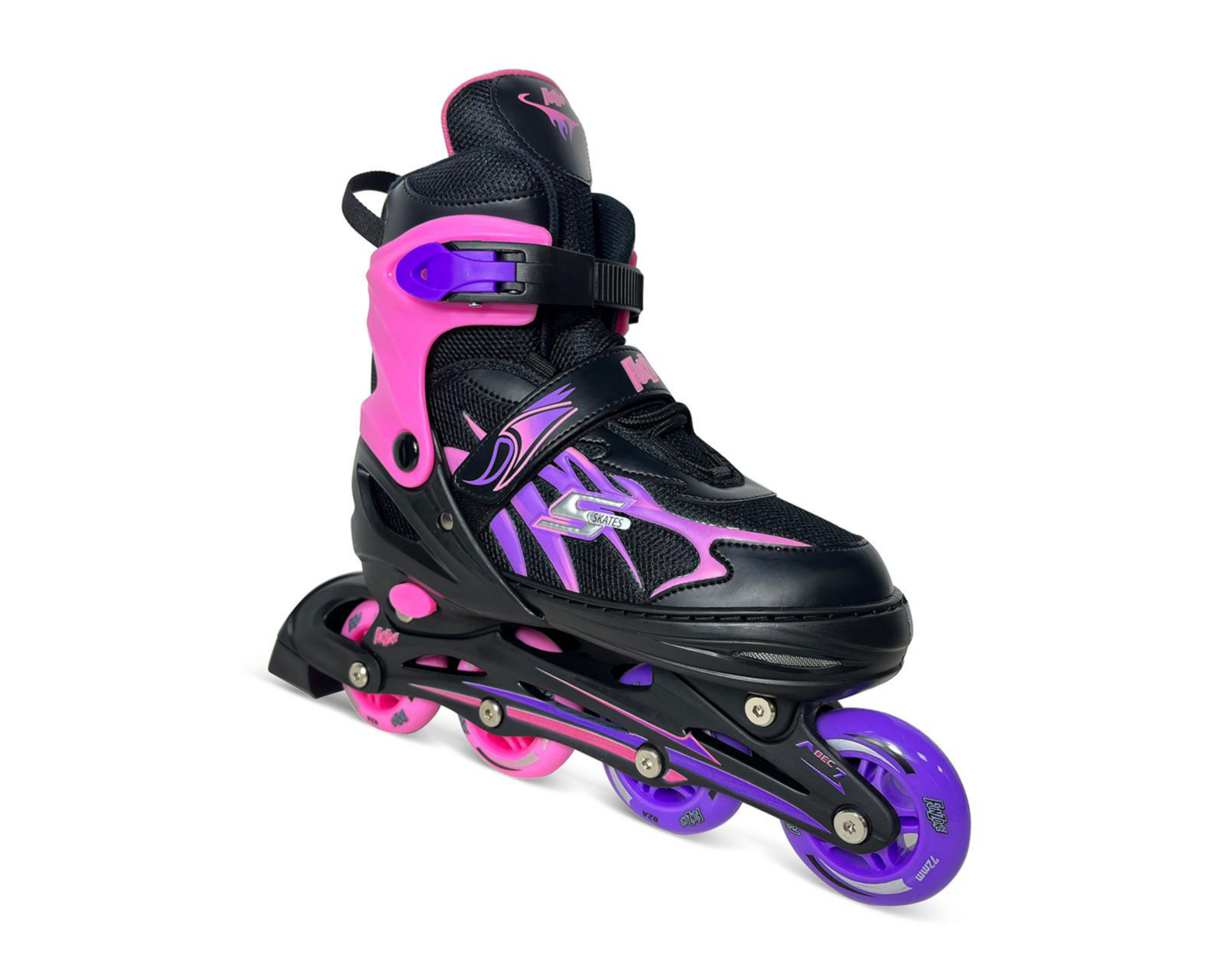 Foto 4 pulgar | Patines para Niña de 4 Ruedas Funzone Ajustables