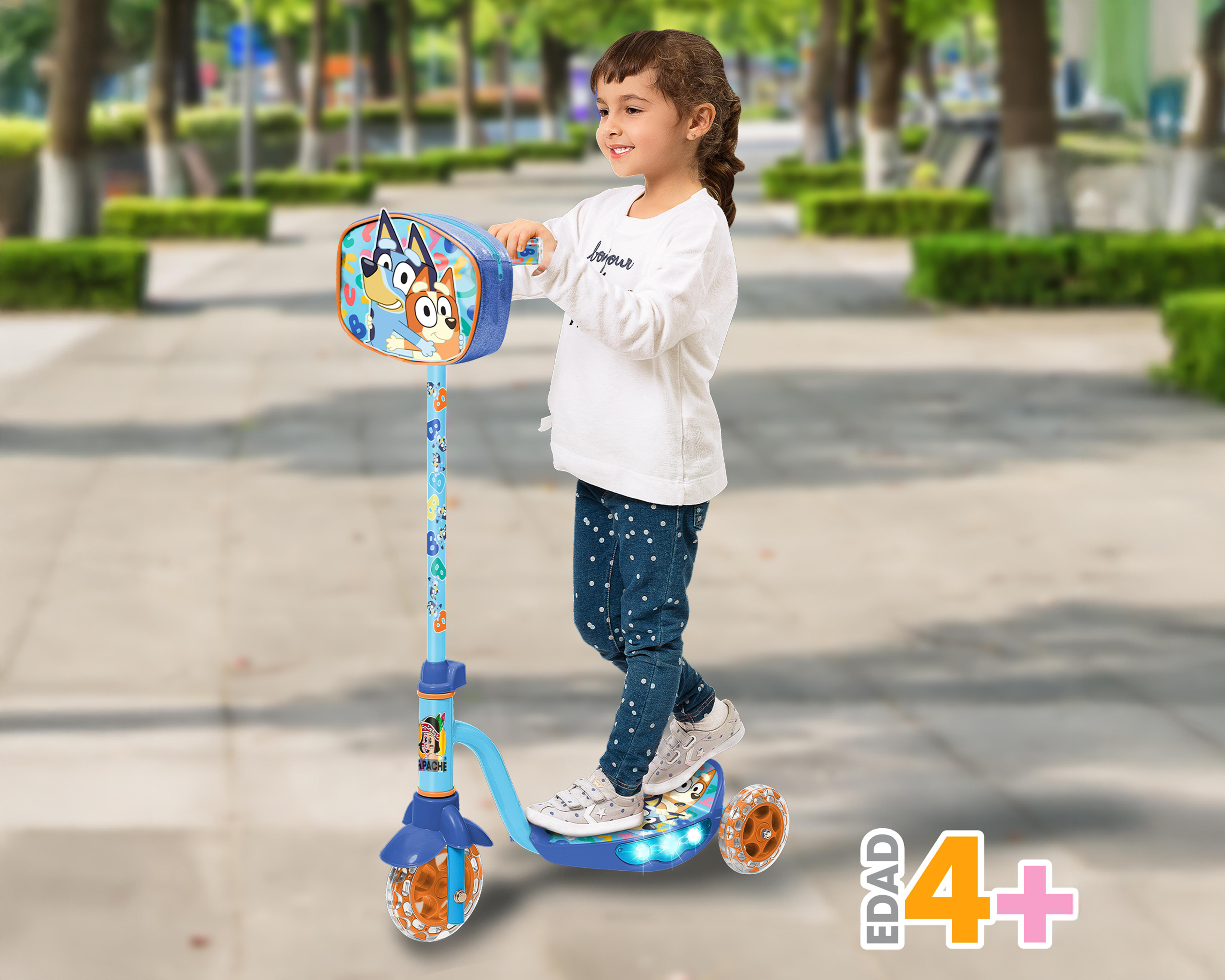 Foto 6 pulgar | Scooter Infantil Apache Flashing Bluey con Luces