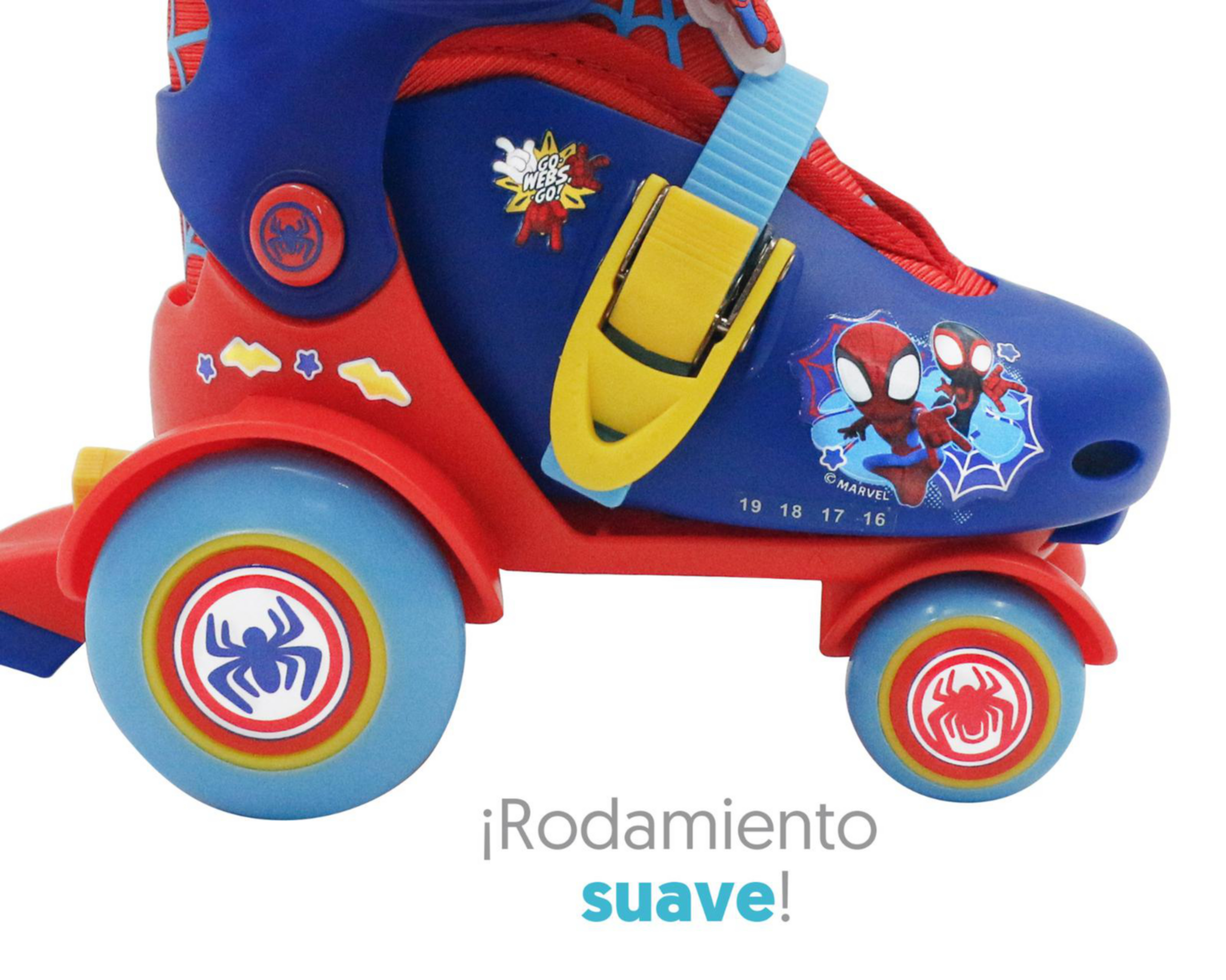 Foto 2 | Patines para Niño Apache Spider-Man Ajustable