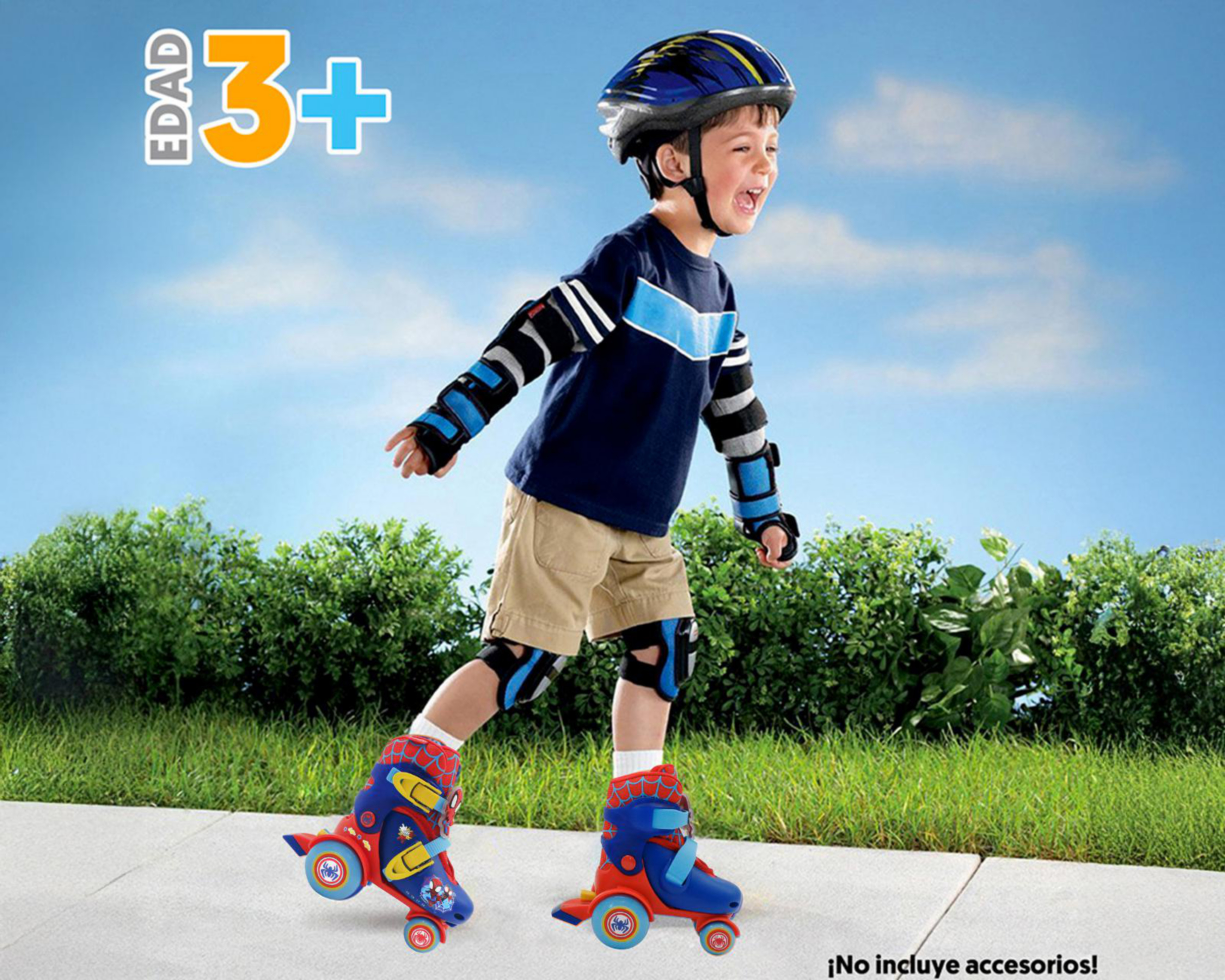 Foto 6 | Patines para Niño Apache Spider-Man Ajustable