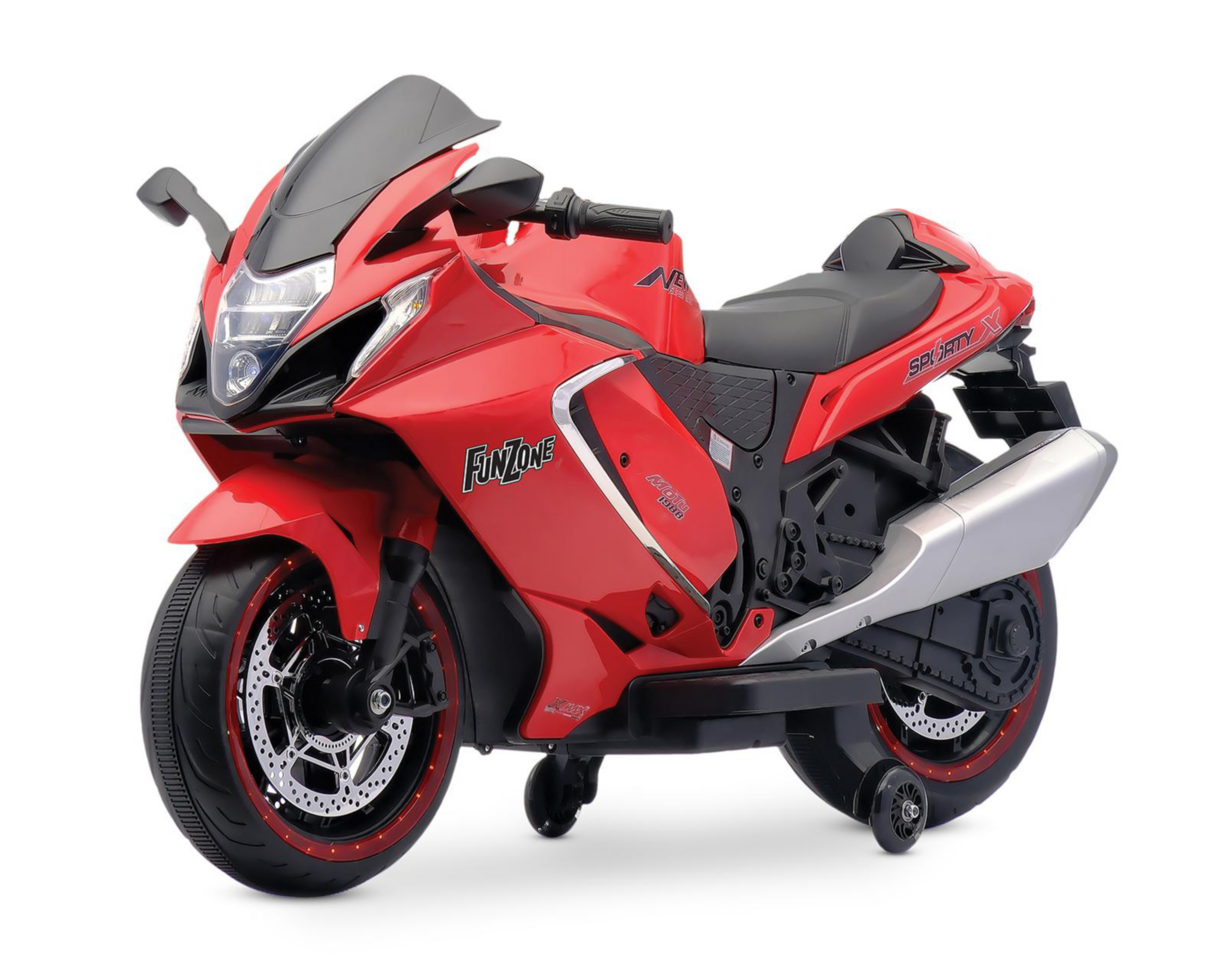 Foto 1 | Montable Eléctrico Motocicleta Funzone Rojo