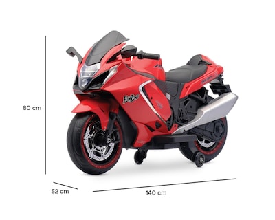 Foto 5 | Montable Eléctrico Motocicleta Funzone Rojo