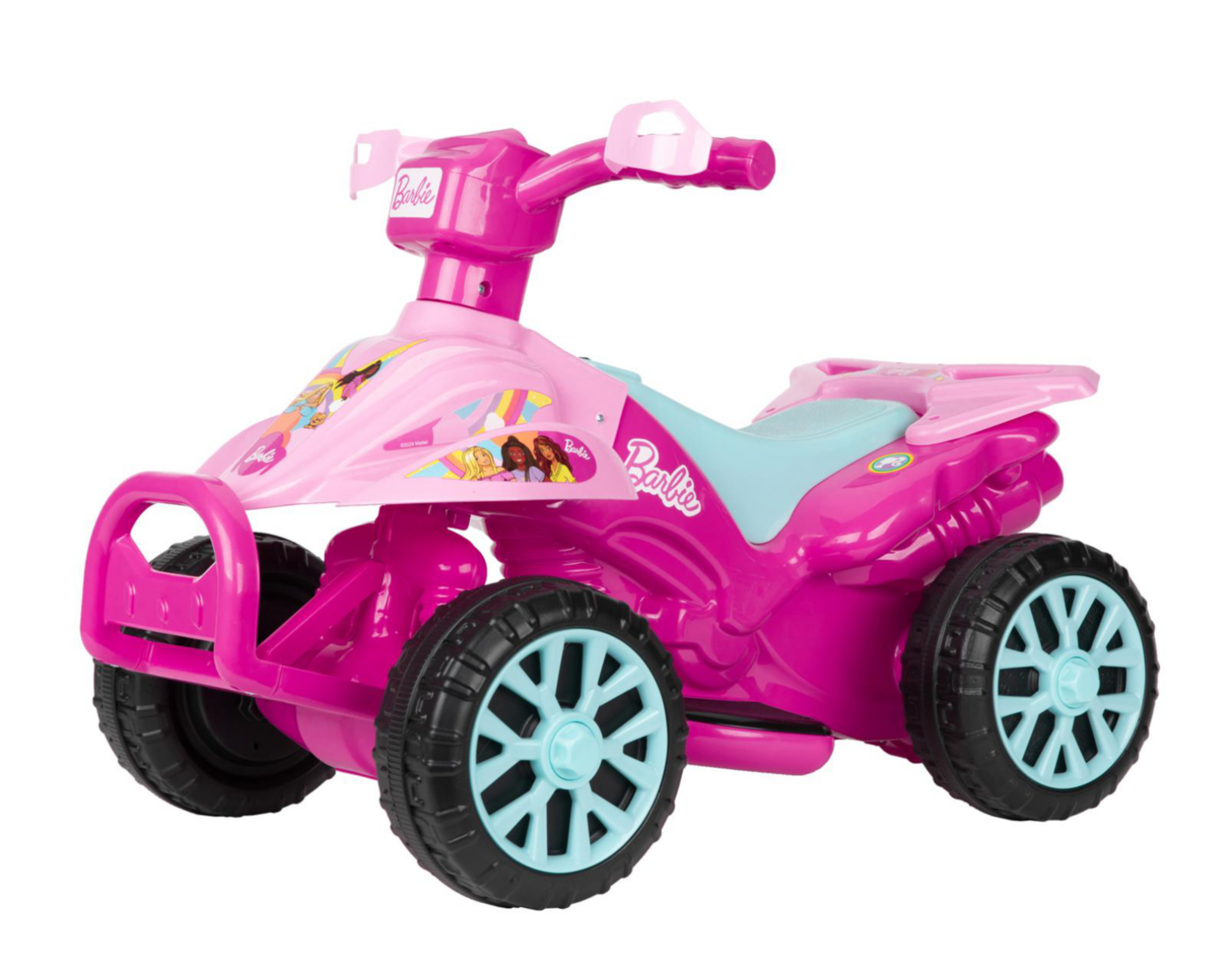 Foto 1 | Montable Eléctrico Barbie Rosa