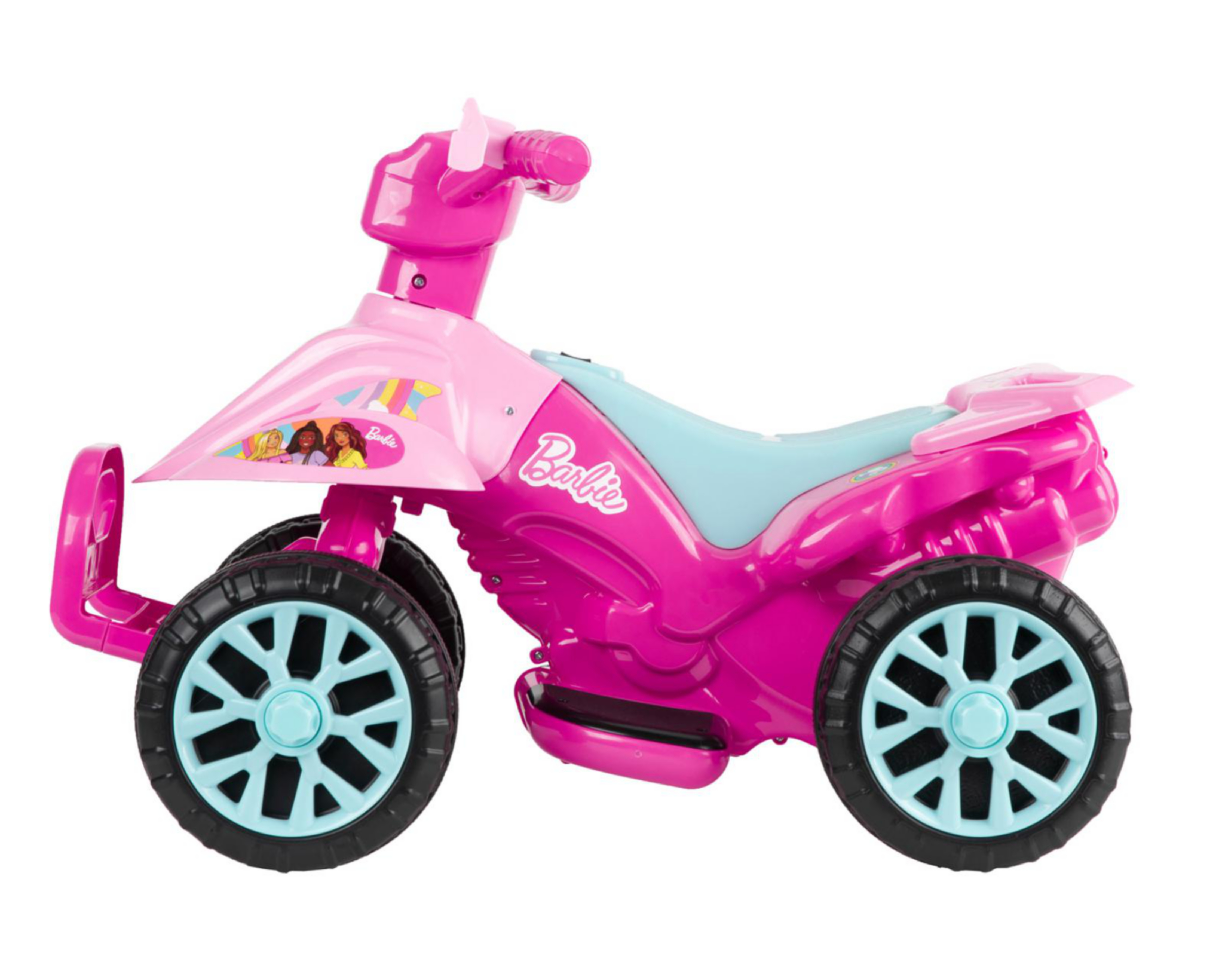 Foto 5 pulgar | Montable Eléctrico Barbie Rosa