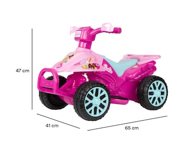 Foto 6 | Montable Eléctrico Barbie Rosa