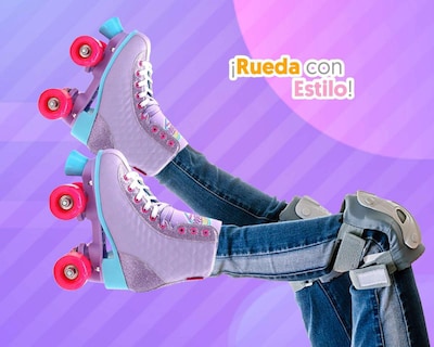 Foto 3 | Patines Apache Glam B-SFWL-C Lila Talla 25