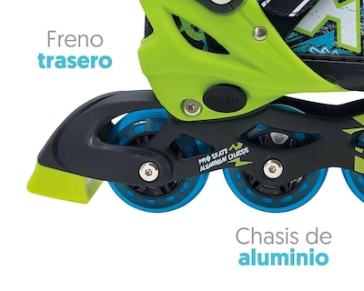 Foto 5 | Patines Apache PR-SKAP-B Verde