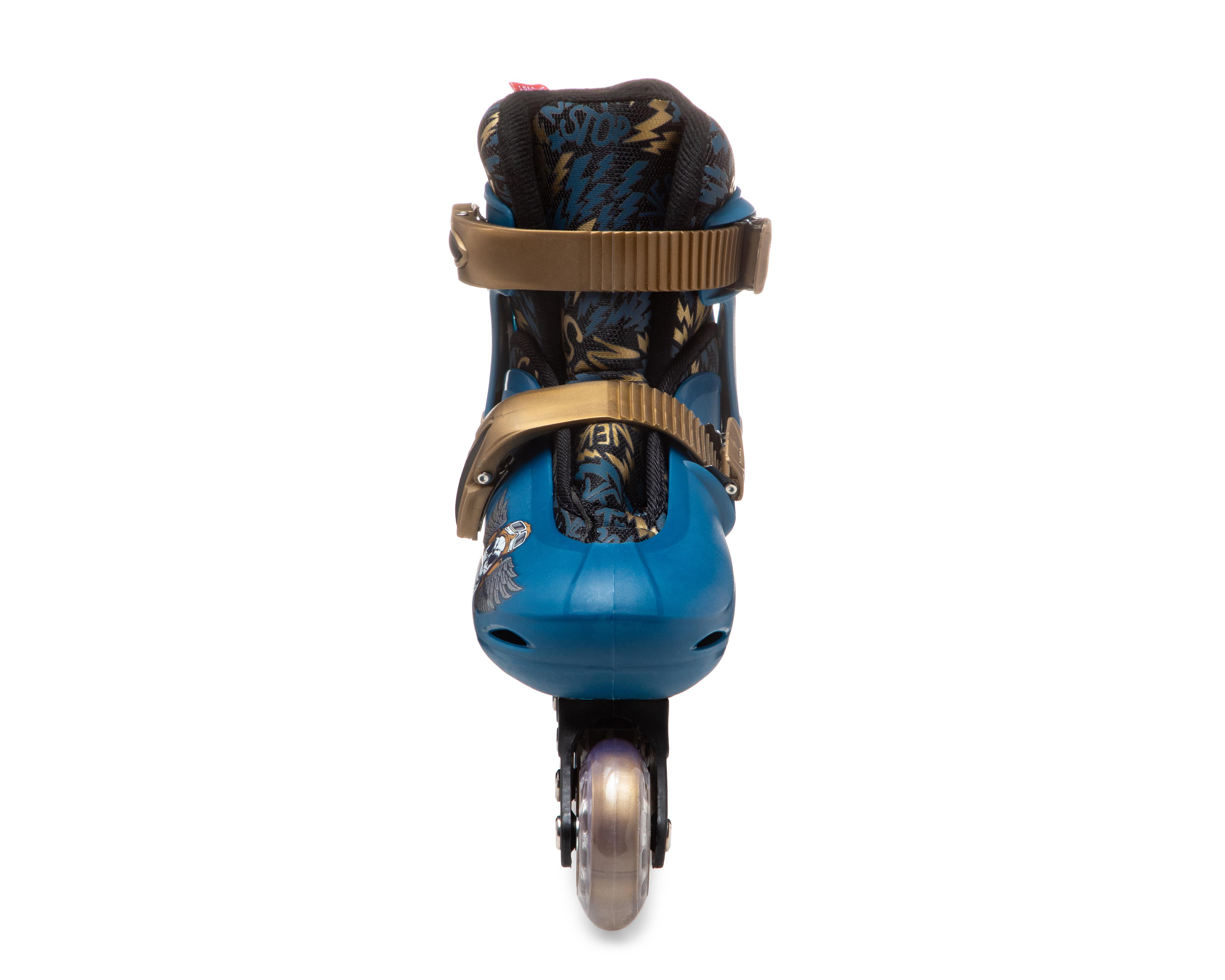 Foto 4 pulgar | Patines Apache Renegable IL-SKFWR Azules