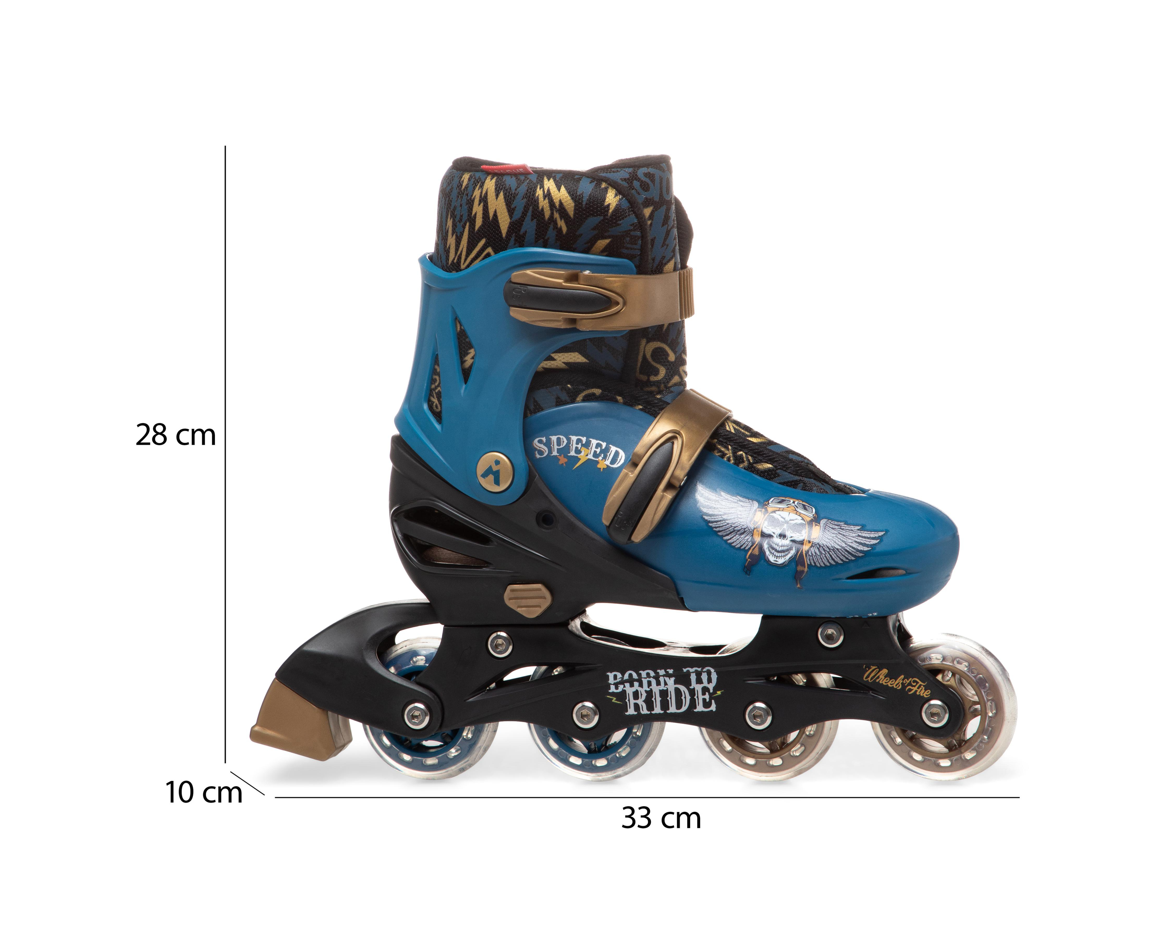 Foto 8 | Patines Apache Renegable IL-SKFWR Azules