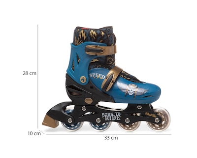 Foto 8 | Patines Apache Renegable IL-SKFWR Azules